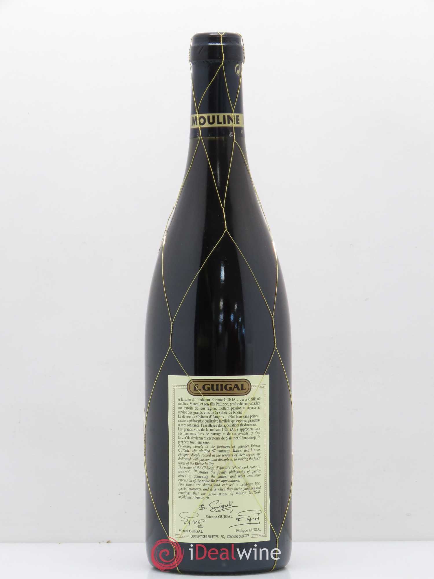Côte-Rôtie La Mouline Guigal 2003 - Lot de 1 bouteille - 1