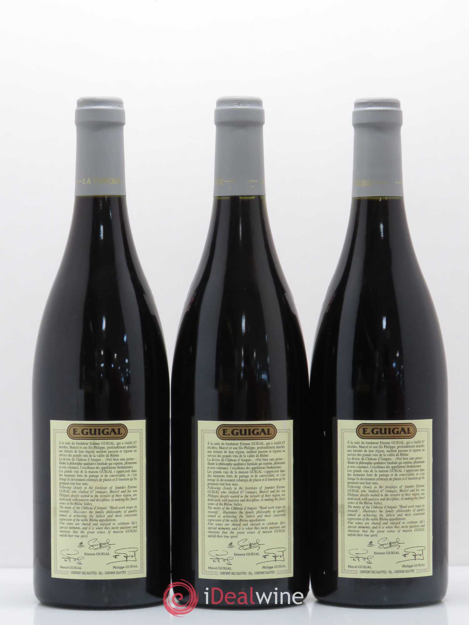 Côte-Rôtie La Turque Guigal 2003 - Lot de 12 bouteilles - 2
