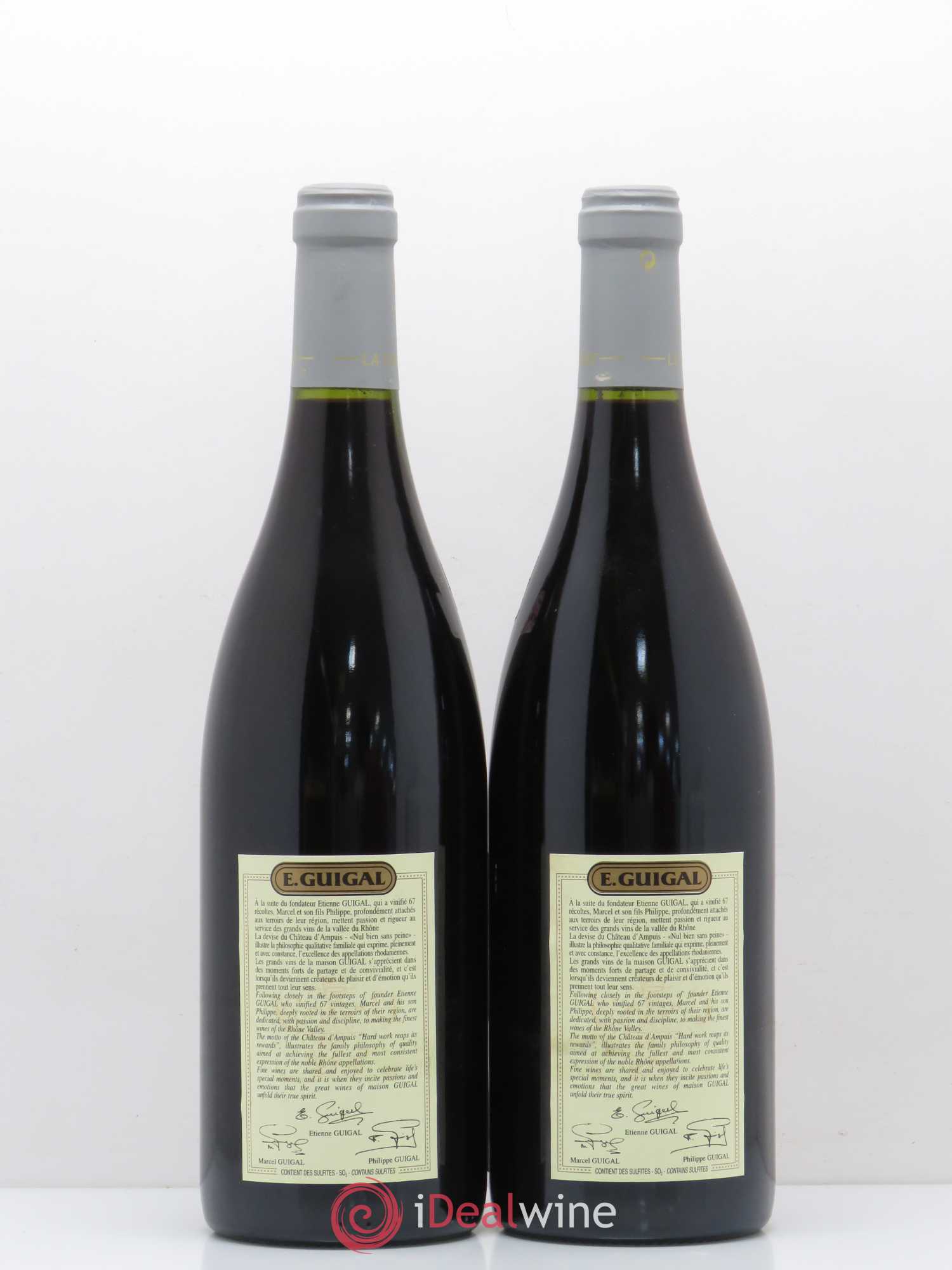 Côte-Rôtie La Turque Guigal 2003 - Lot de 2 bouteilles - 1