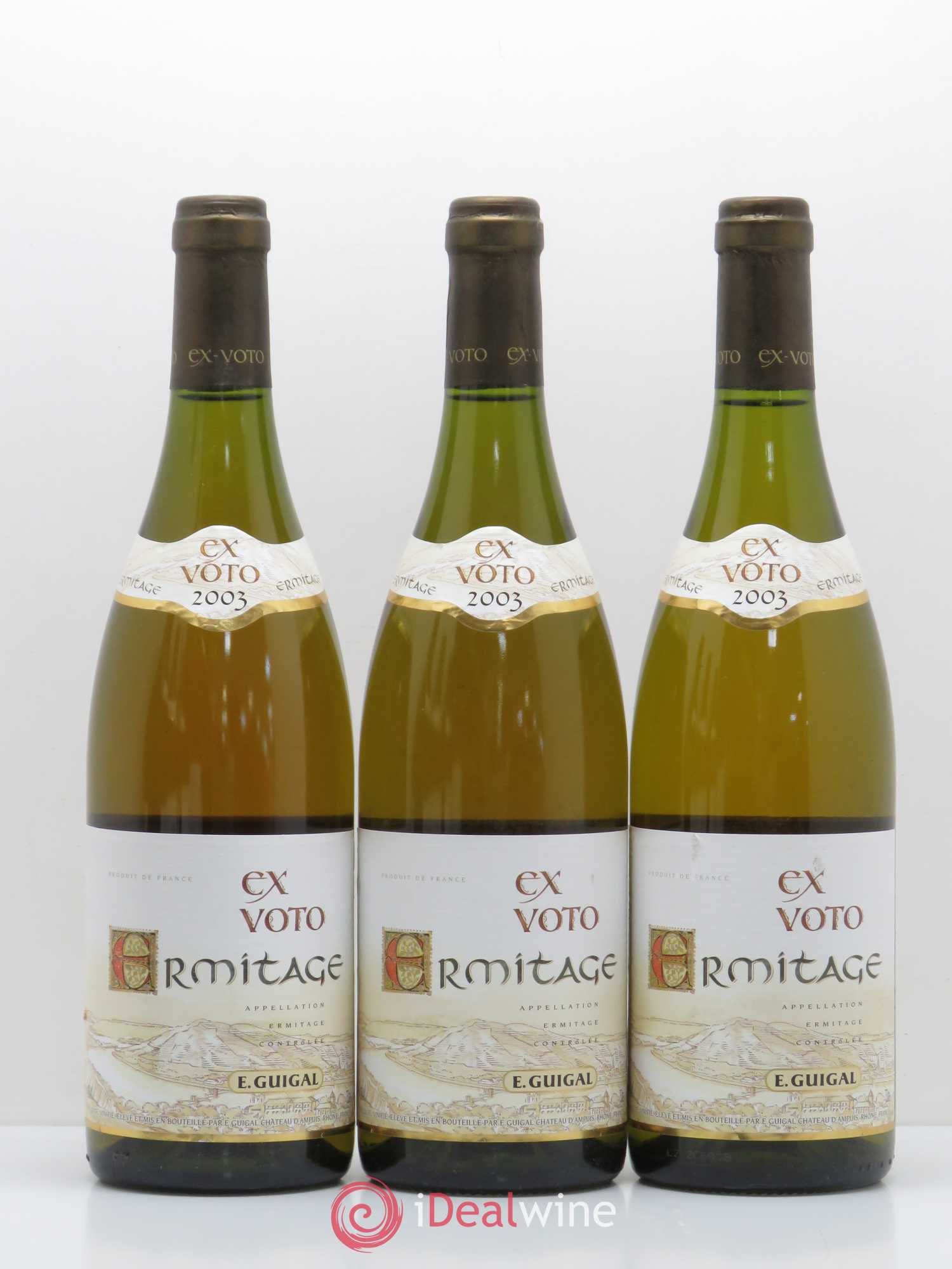 Ermitage Ex Voto Guigal 2003 - Lot de 6 bouteilles - 2