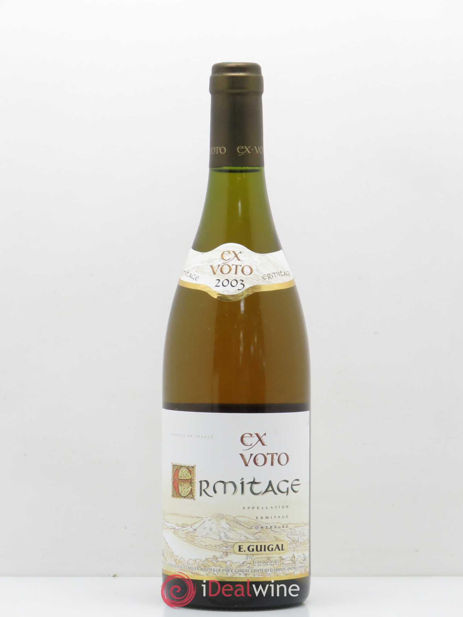 Ermitage Ex Voto Guigal 2003 - Lot de 1 bouteille - 0