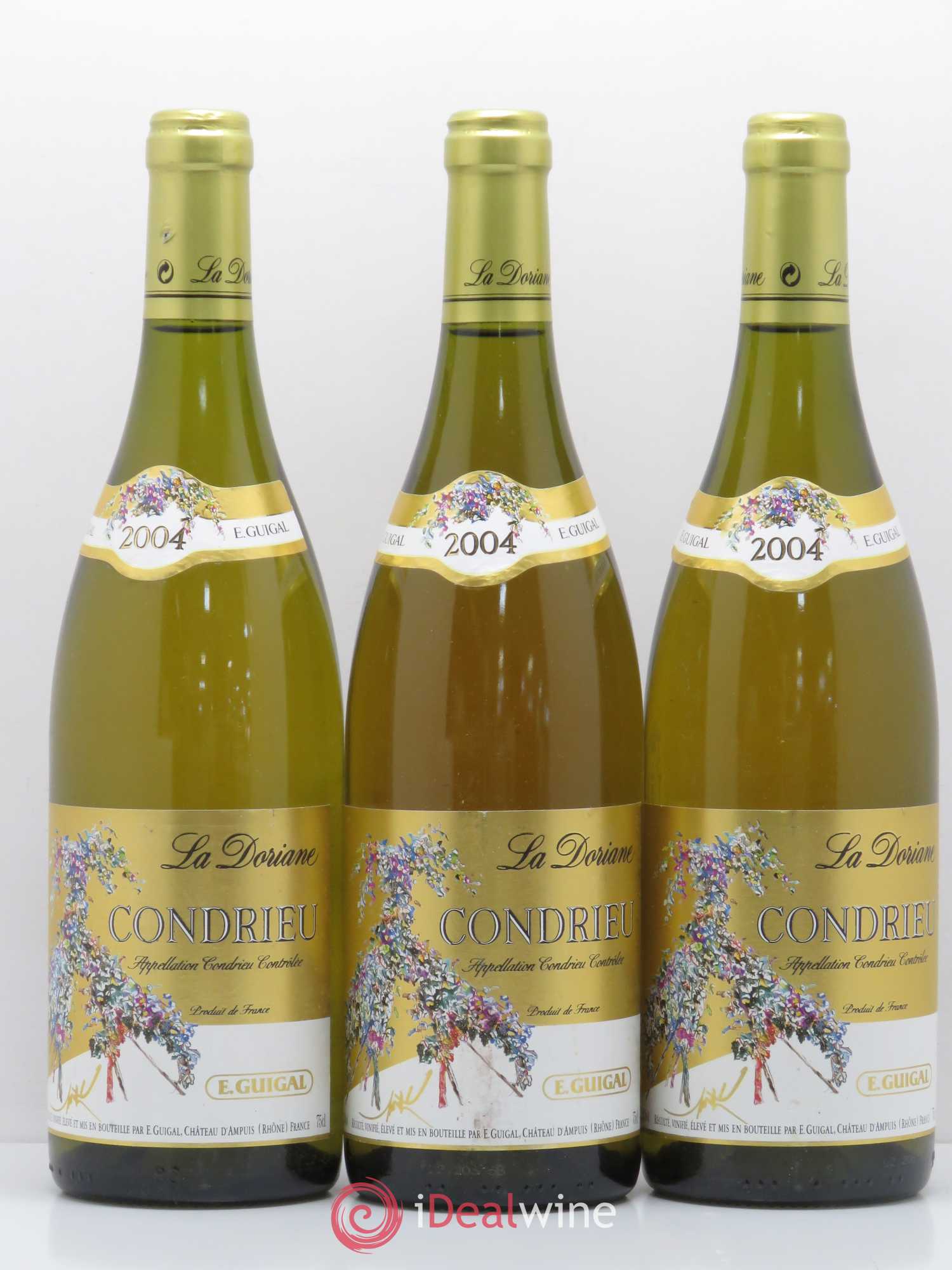 Condrieu La Doriane Guigal 2004 - Lot de 3 bouteilles - 0