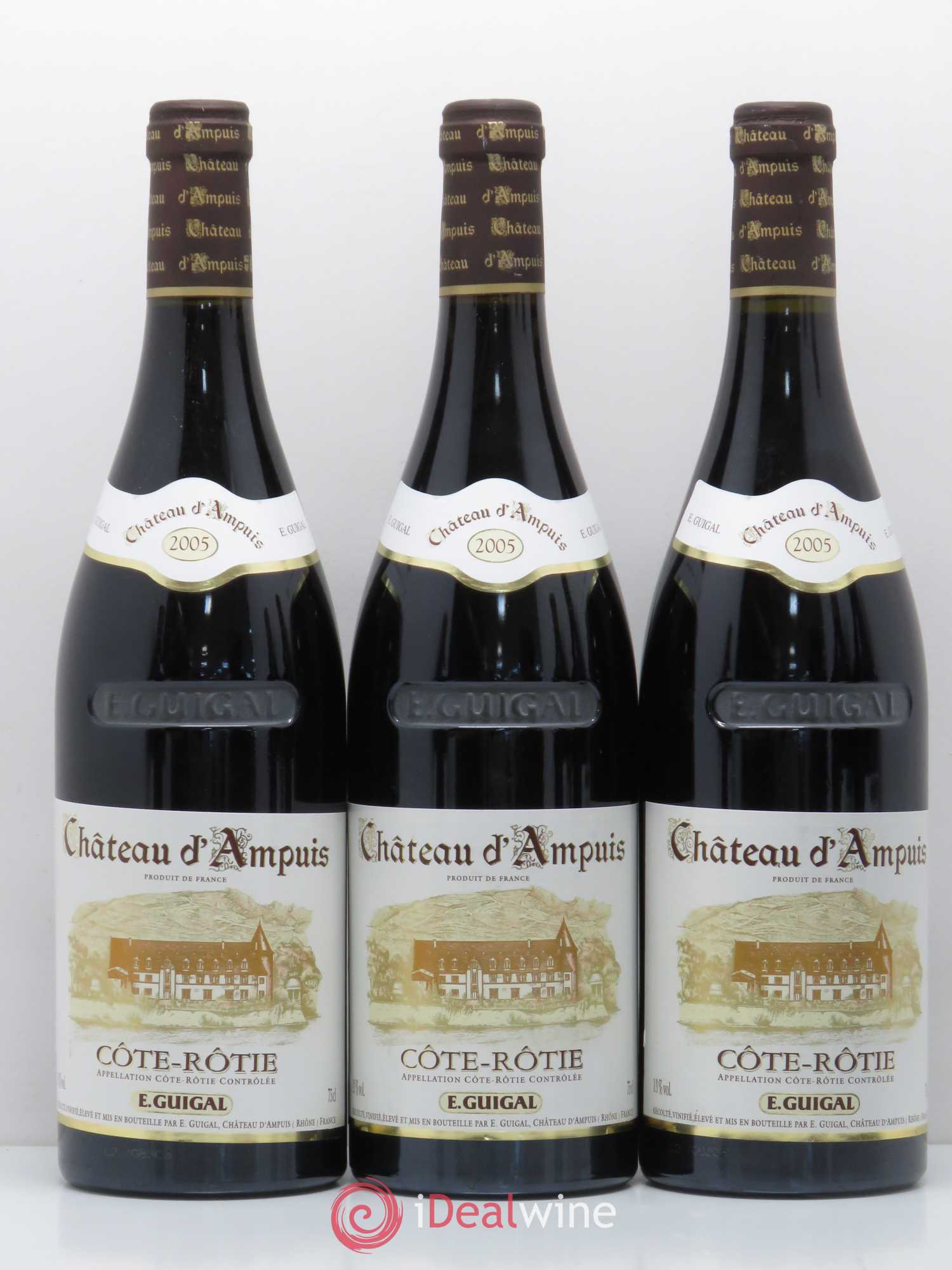 Côte-Rôtie Château d'Ampuis Guigal 2005 - Lot de 6 bouteilles - 2