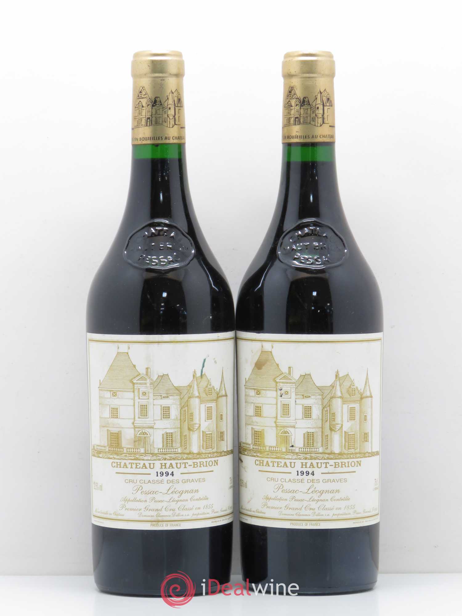 Château Haut Brion 1er Grand Cru Classé 1994 - Lot de 2 bouteilles - 0