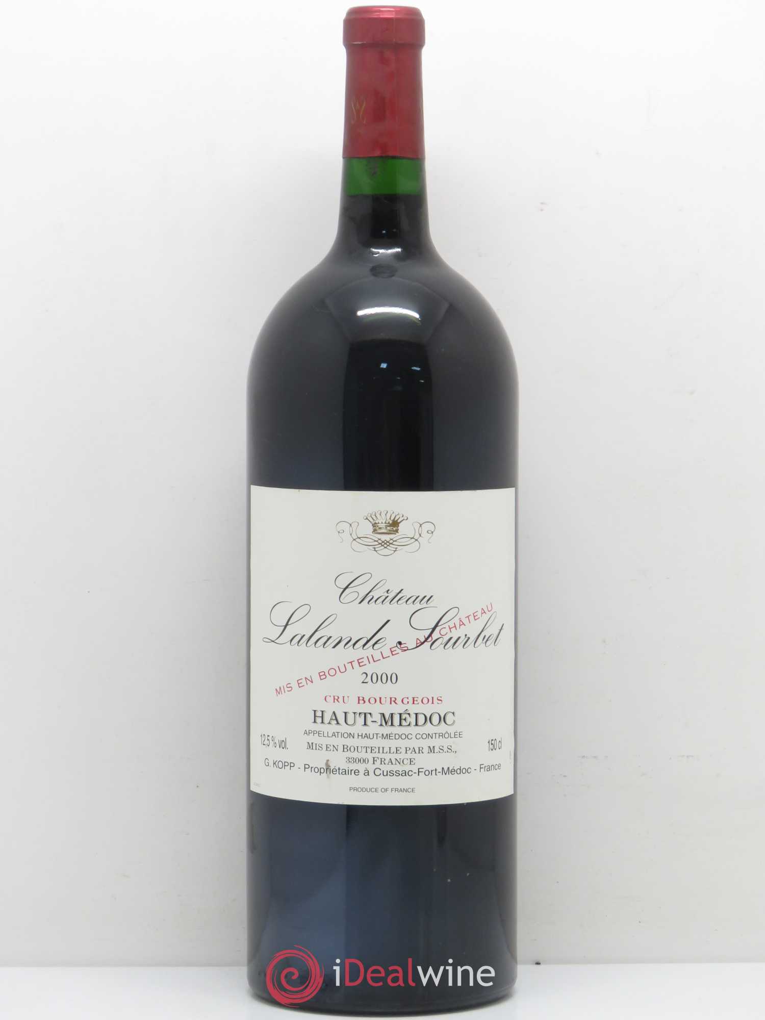 Haut Médoc Lalande Sourbet 2000 - Posten von 1 Magnum - 0