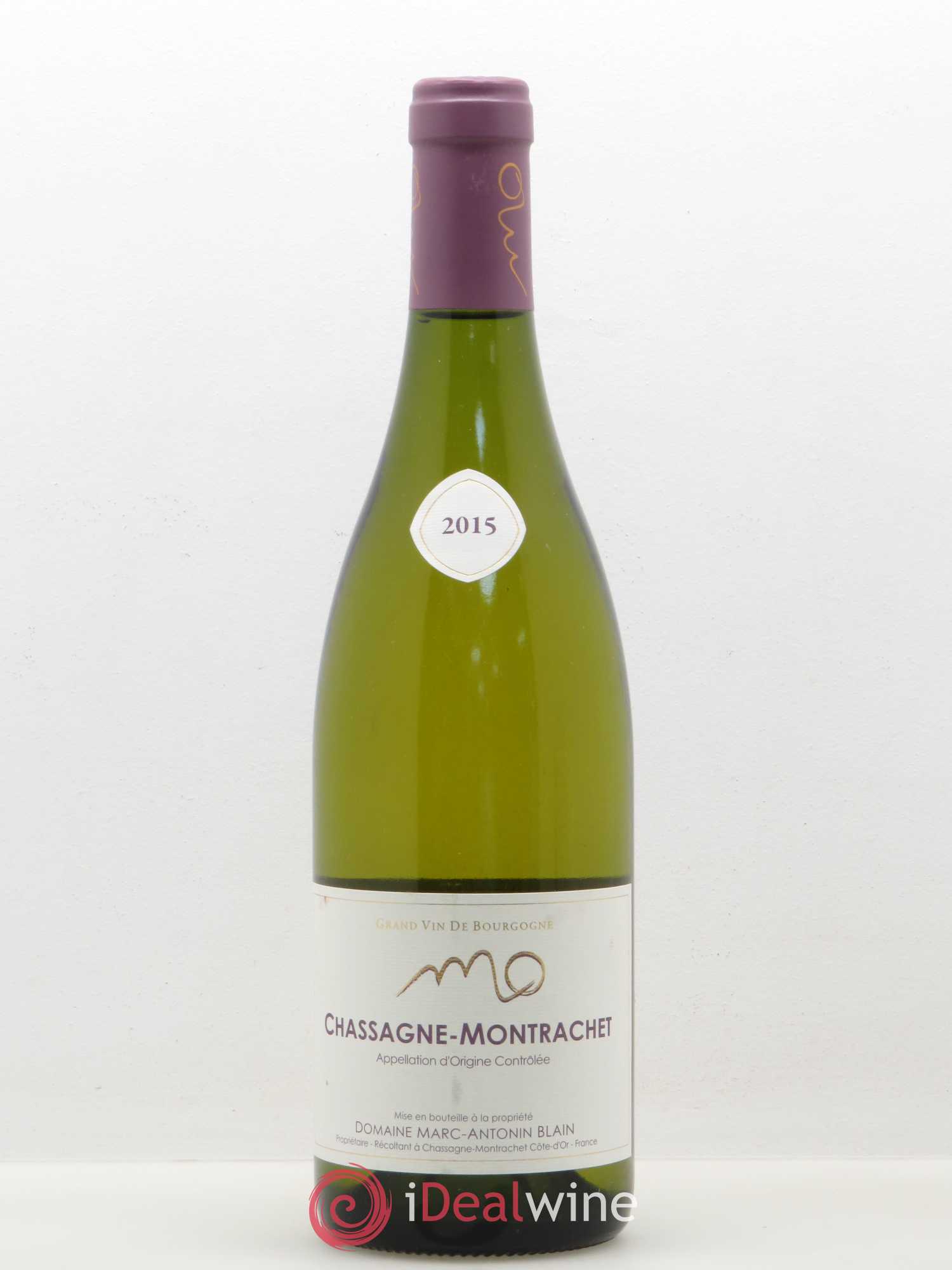 Chassagne-Montrachet Domaine Marc-Antoine Blain 2015 - Posten von 1 Flasche - 0