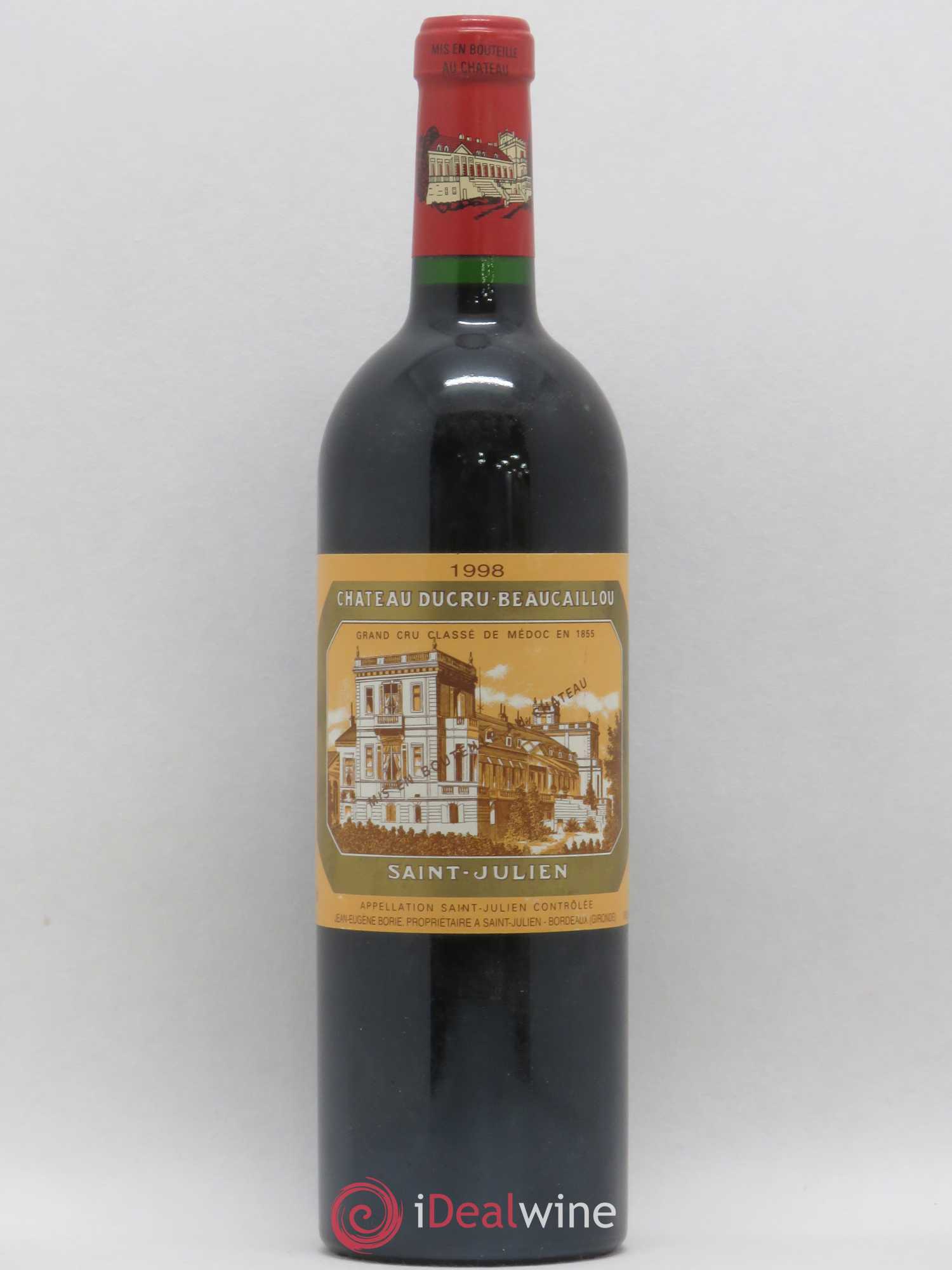 Château Ducru Beaucaillou 2ème Grand Cru Classé 1998 - Lot de 1 bouteille - 0