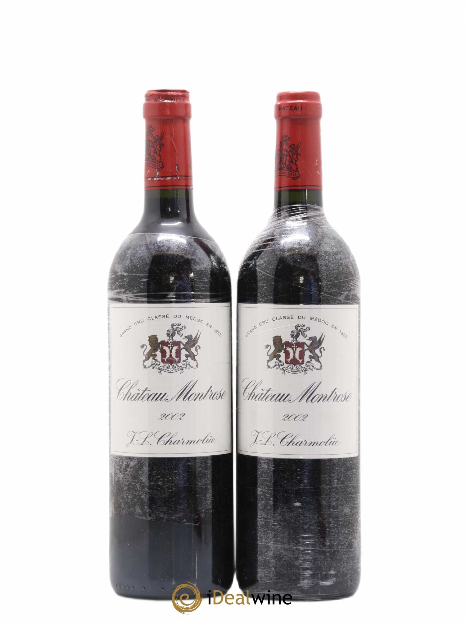 Château Montrose 2ème Grand Cru Classé 2002 - Lot de 2 bouteilles - 0