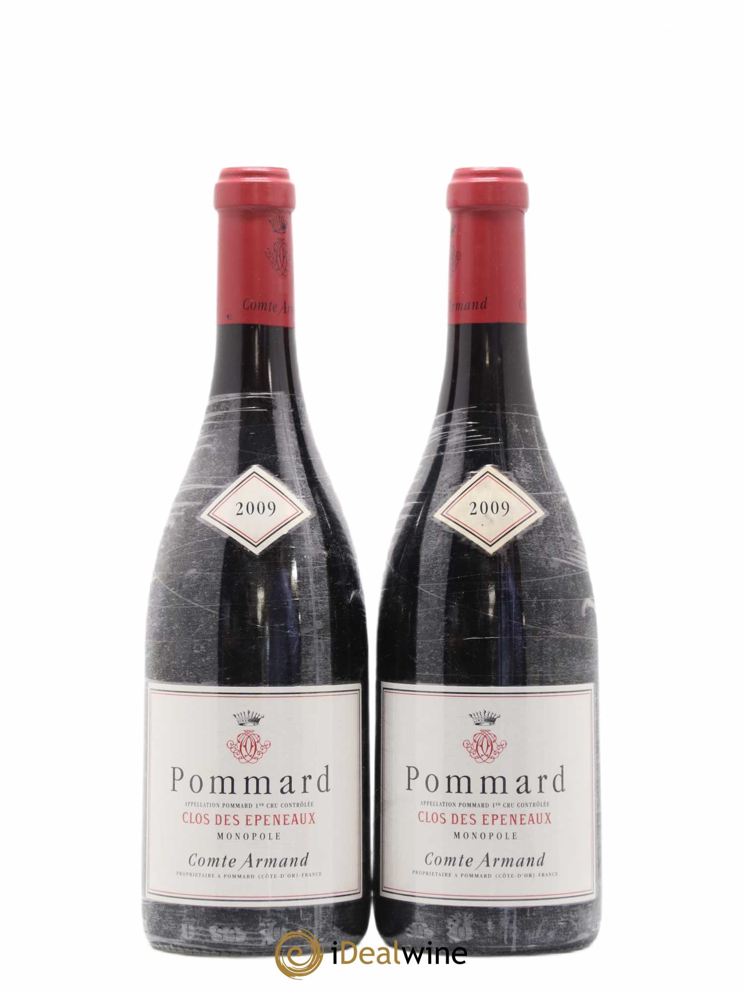 Pommard 1er Cru Clos des Epeneaux Comte Armand 2009 - Lot de 2 bouteilles - 0