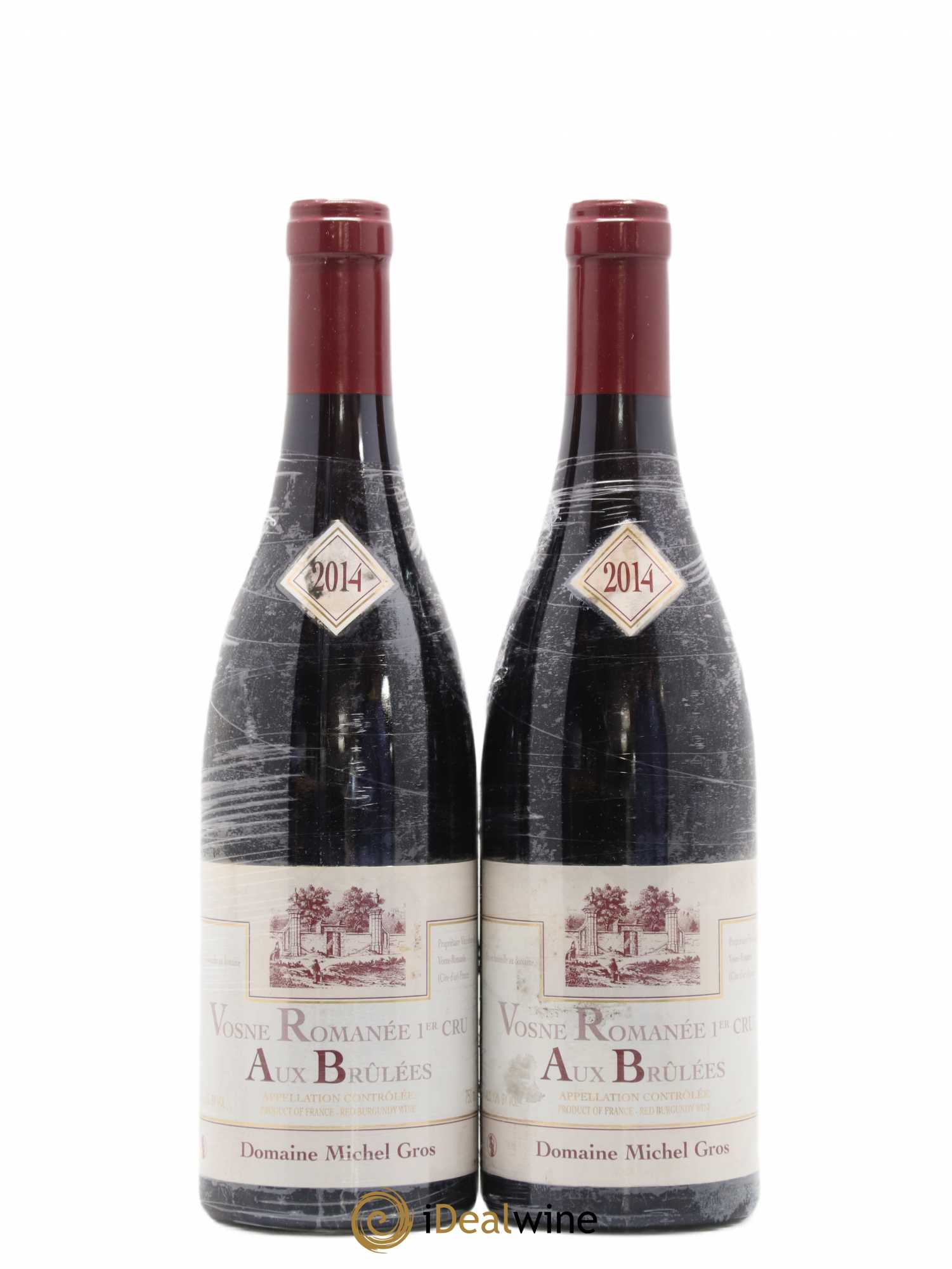 Vosne-Romanée 1er Cru Aux Brûlées Michel Gros 2014 - Posten von 2 Flaschen - 0