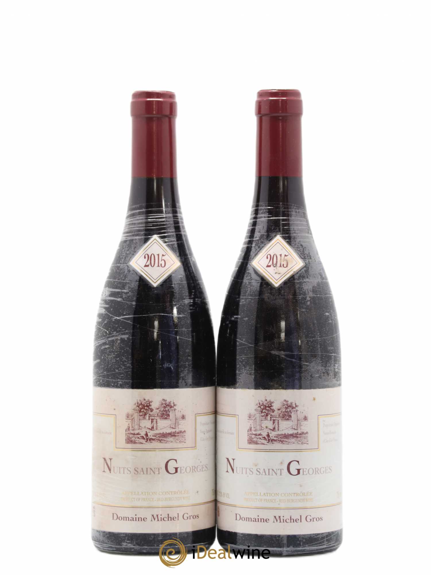 Nuits-Saint-Georges Michel Gros 2015 - Lot de 2 bouteilles - 0