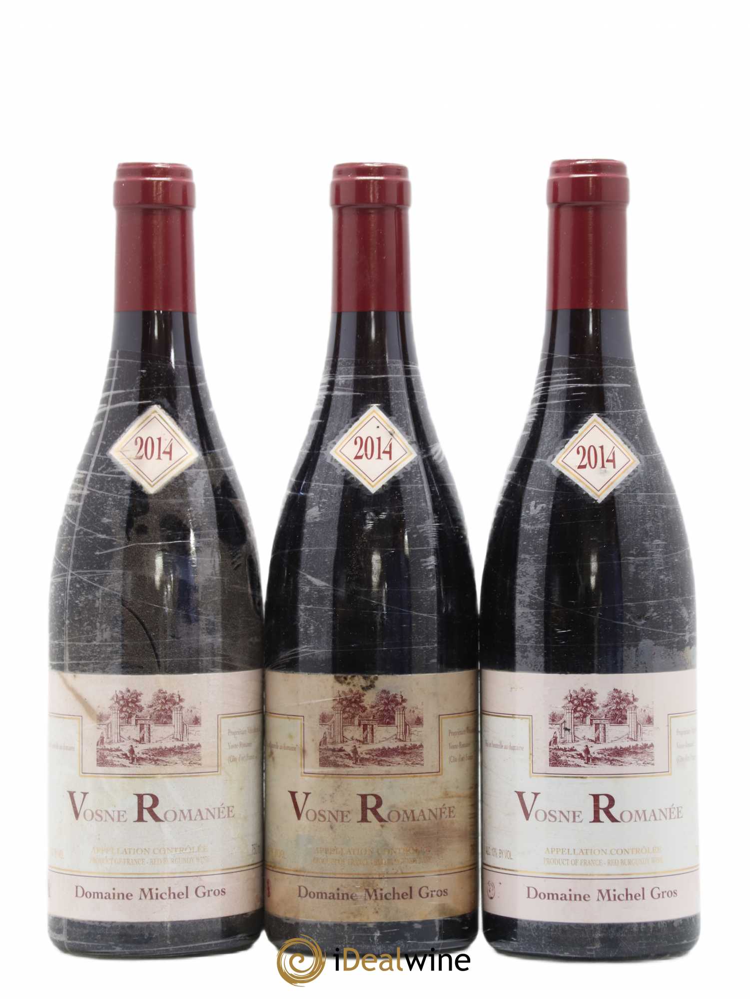 Vosne-Romanée Michel Gros 2014 - Lot de 3 bouteilles - 0