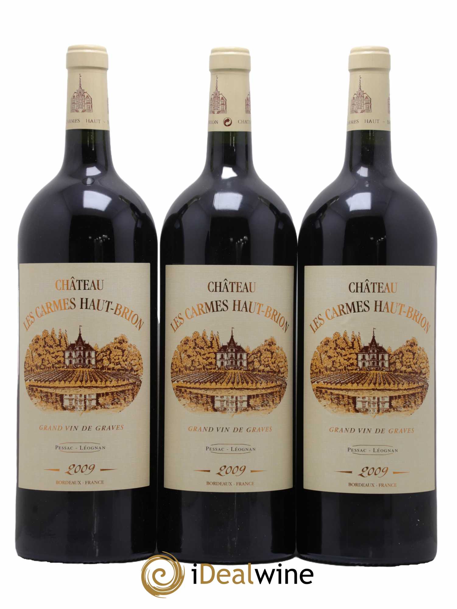 Château Les Carmes Haut-Brion 2009 - Lot de 6 magnums - 2