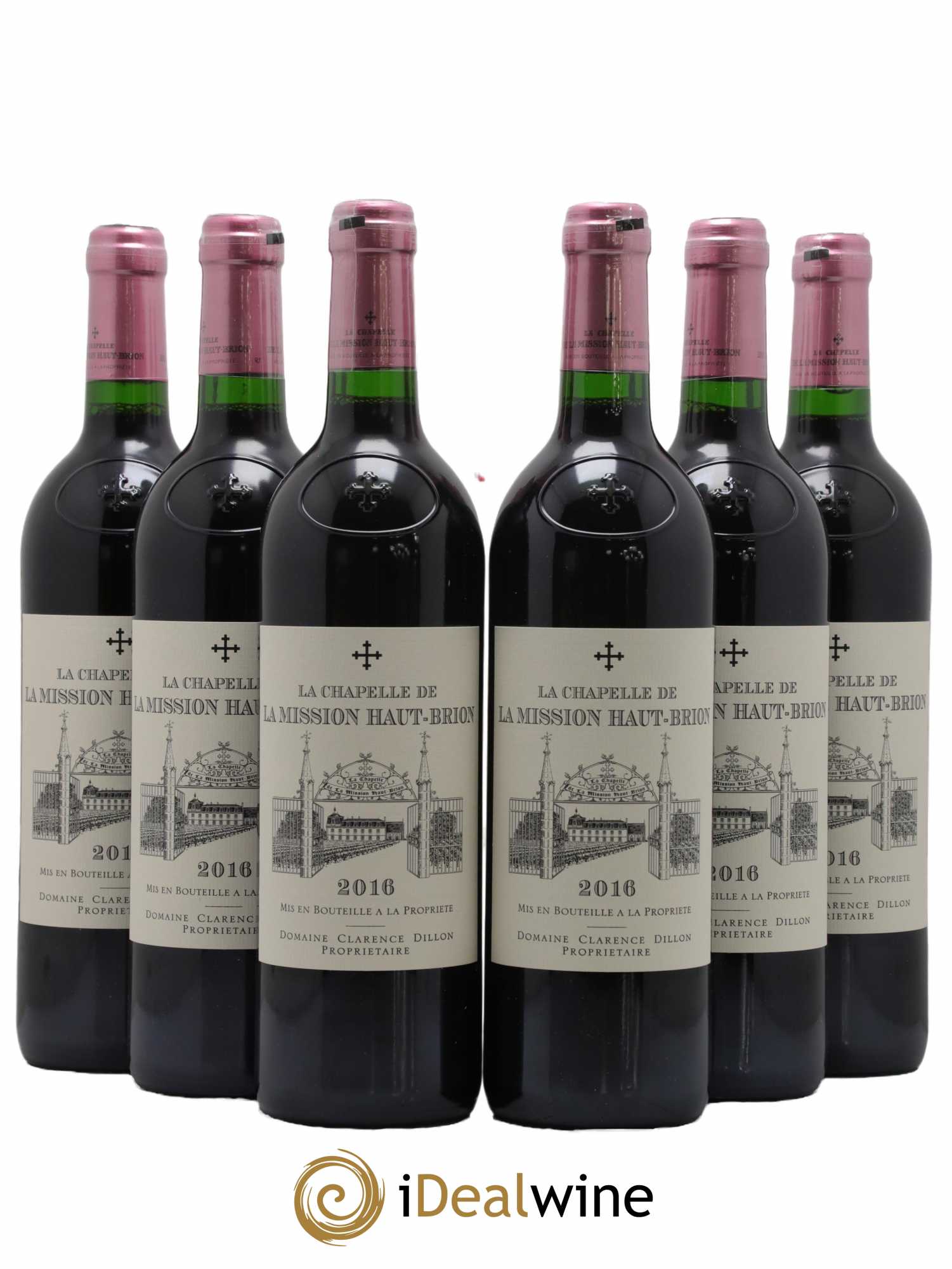 La Chapelle de La Mission Haut-Brion Second Vin 2016 - Lot de 6 bouteilles - 0