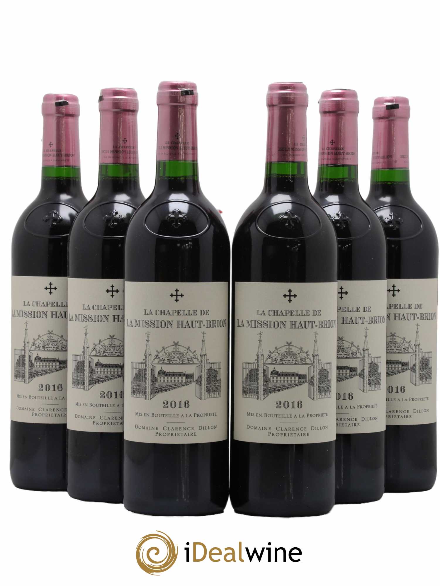 La Chapelle de La Mission Haut-Brion Second Vin 2016 - Lot de 6 bouteilles - 0