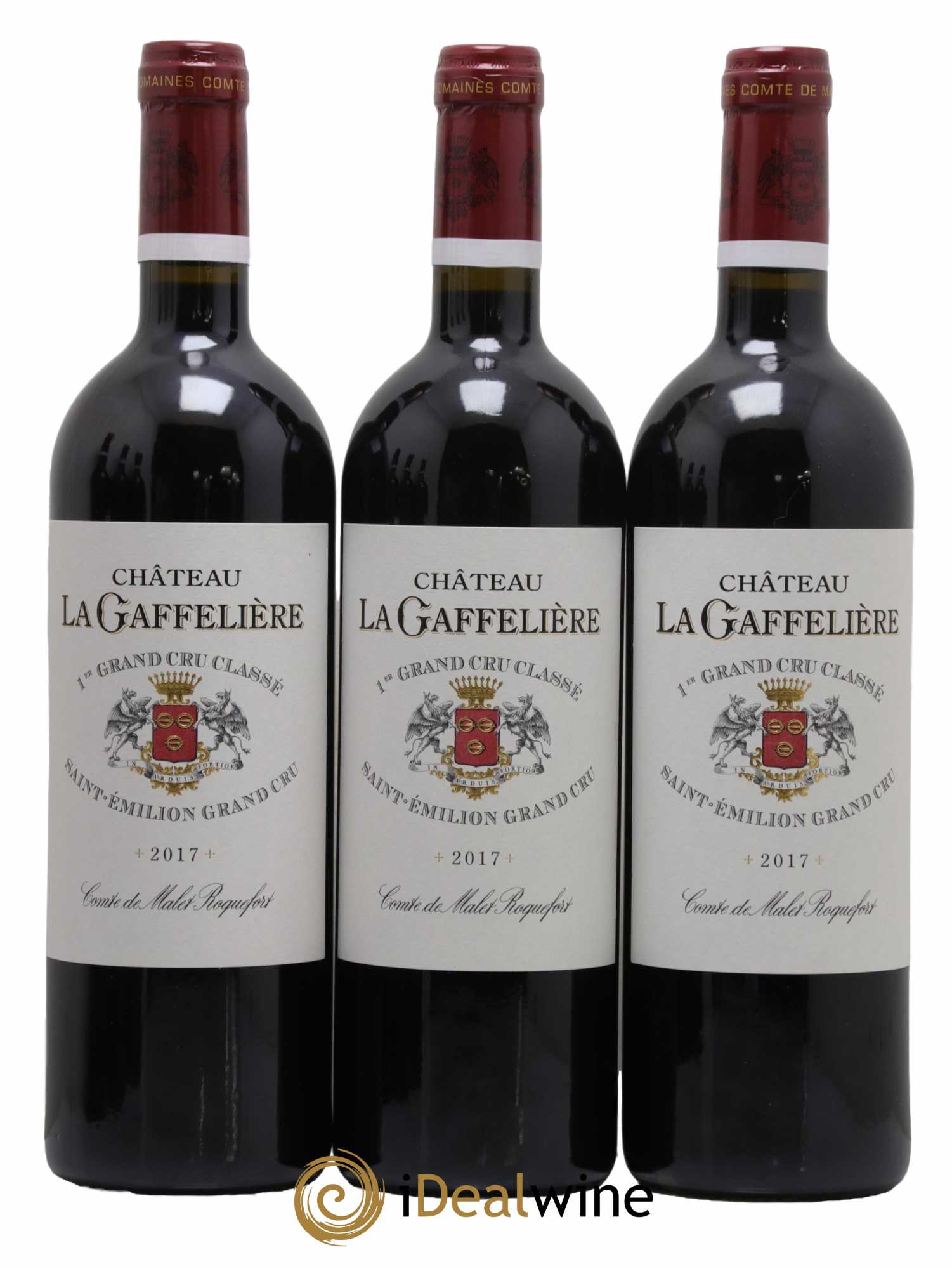 Château la Gaffelière 1er Grand Cru Classé B 2017 - Lot de 12 bouteilles - 1