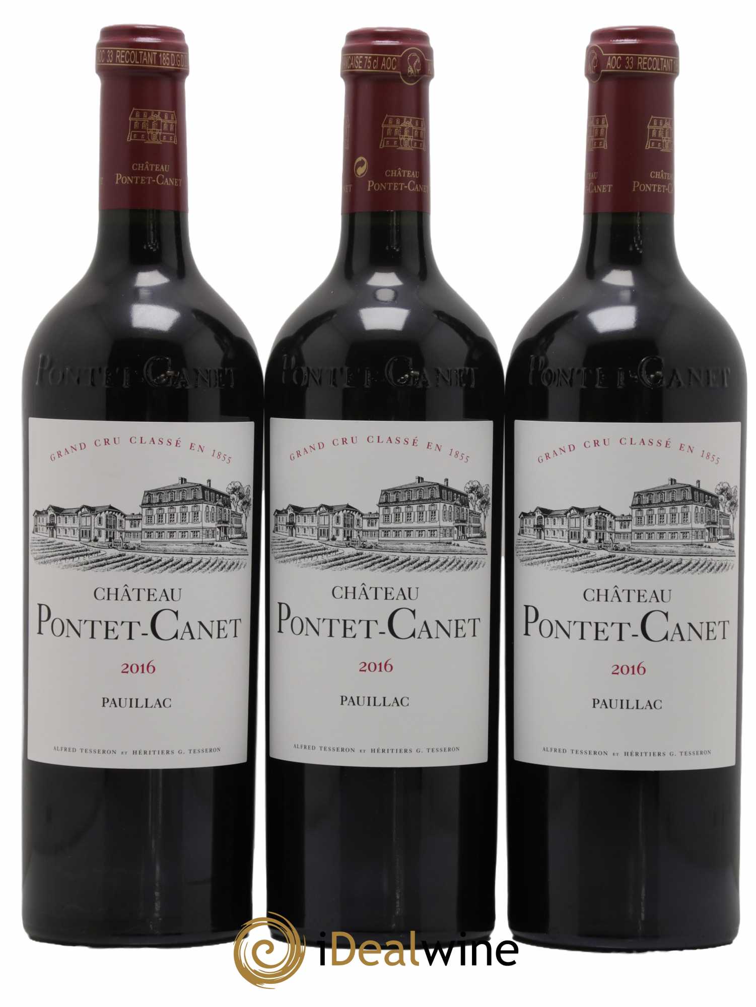 Château Pontet Canet 5ème Grand Cru Classé 2016 - Lot de 12 bouteilles - 4