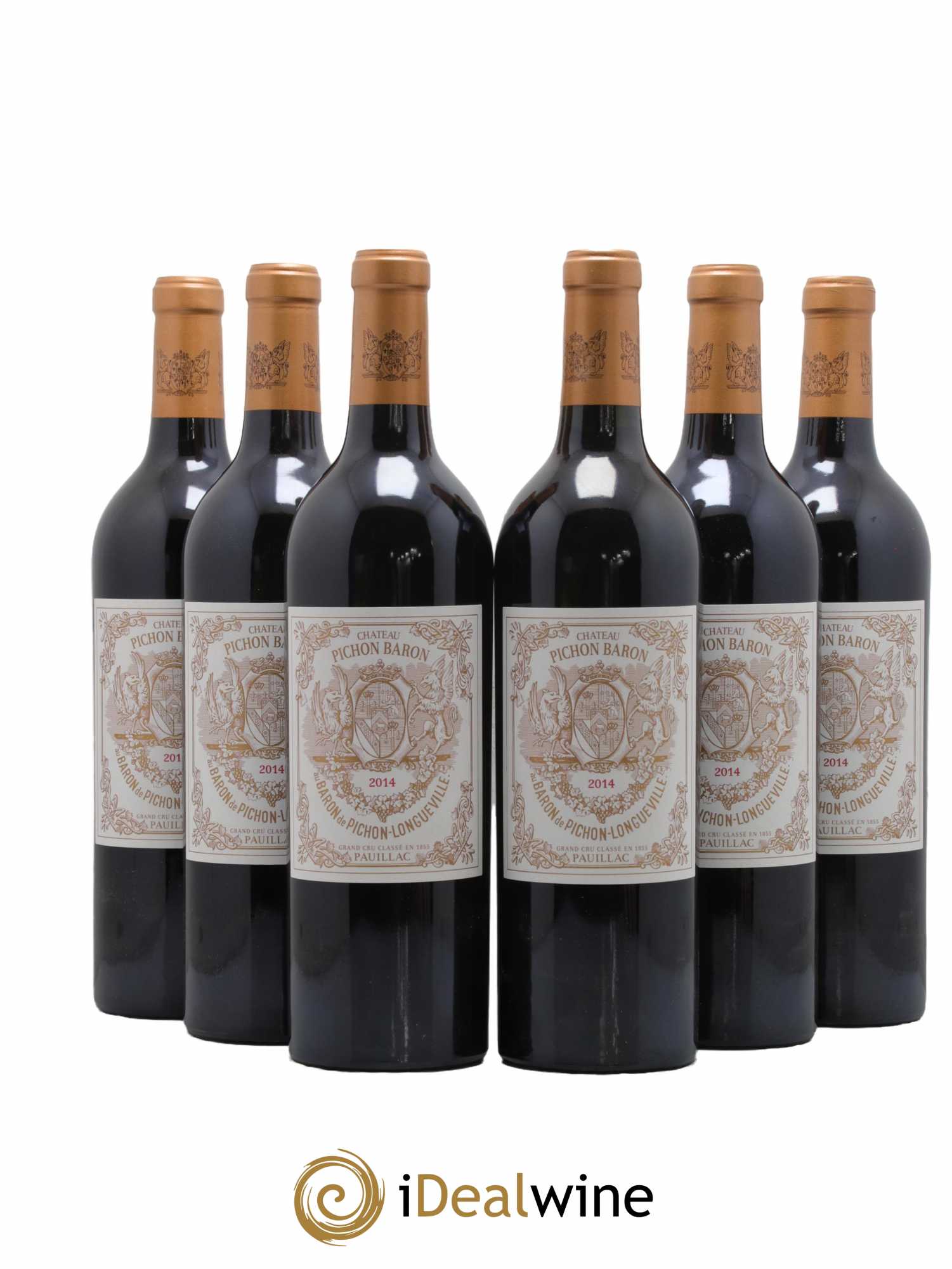 Pichon Longueville Baron 2ème Grand Cru Classé 2014 - Lot de 6 bouteilles - 0