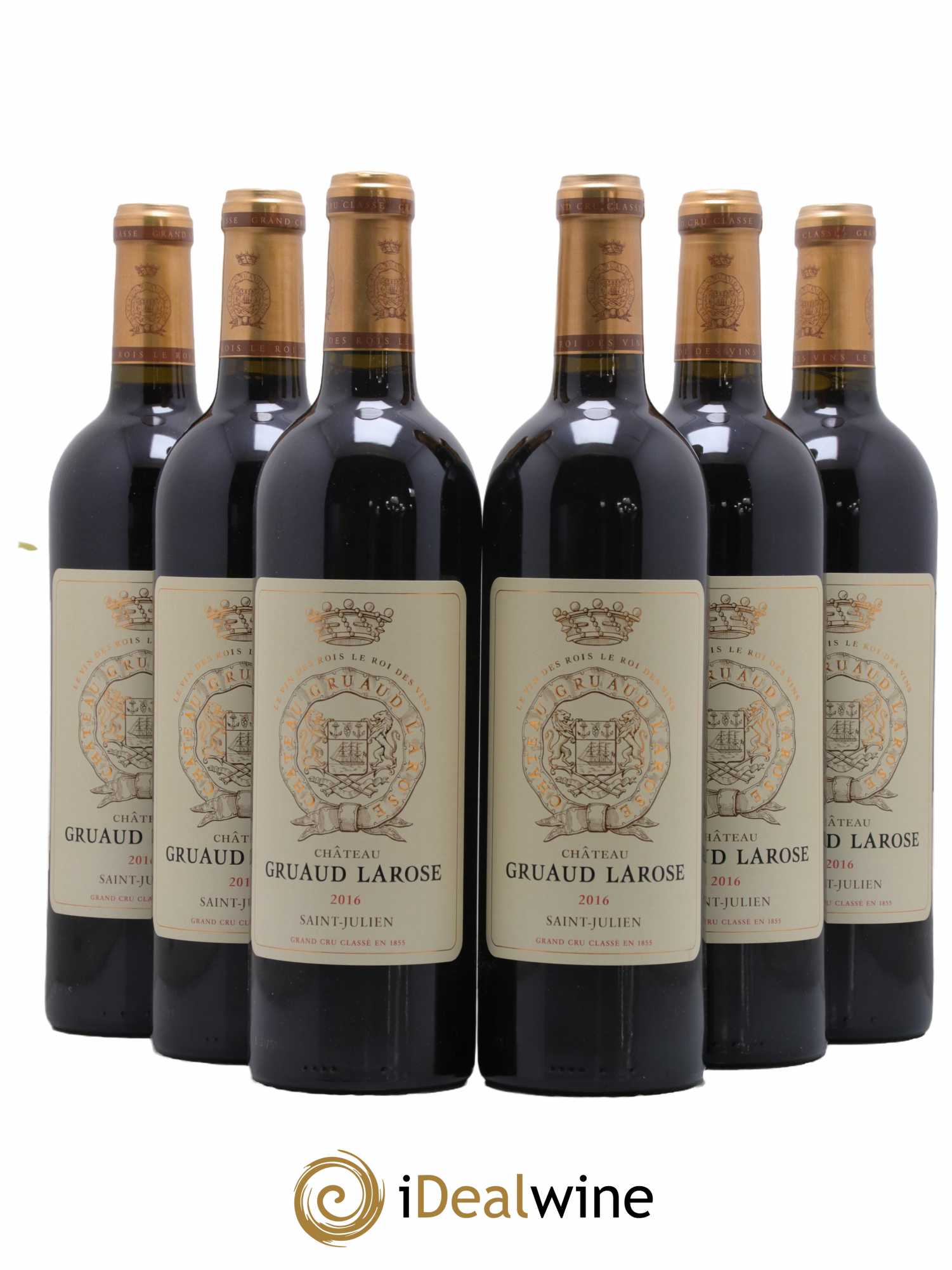 Château Gruaud Larose 2ème Grand Cru Classé 2016 - Lot de 6 bouteilles - 0