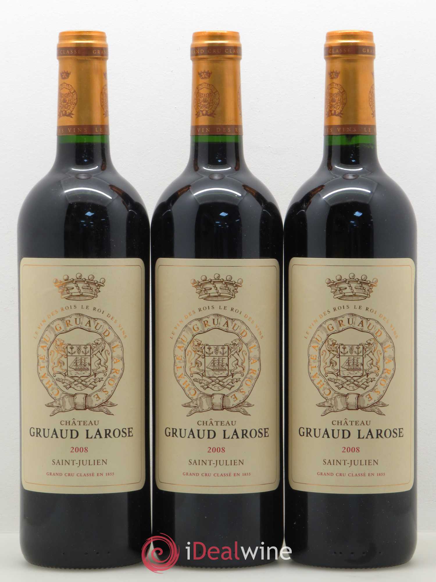 Château Gruaud Larose 2ème Grand Cru Classé 2008 - Lot de 12 bouteilles - 1