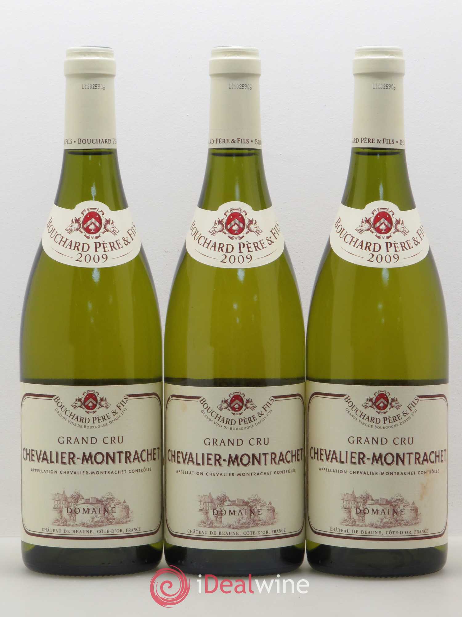 Chevalier-Montrachet Grand Cru Bouchard Père & Fils 2009 - Lot de 3 bouteilles - 0