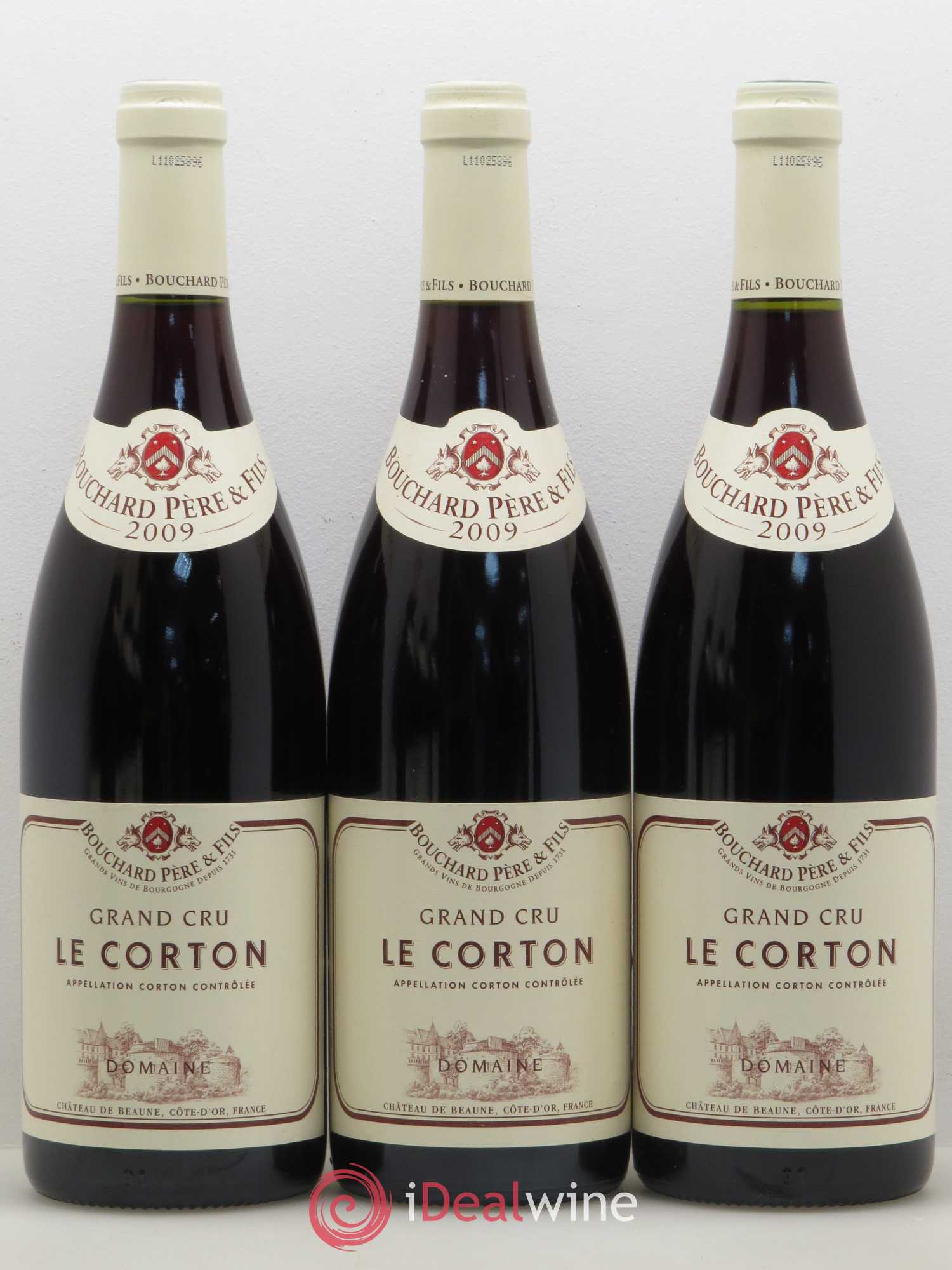 Corton Grand Cru Le Corton Bouchard Père & Fils 2009 - Lot de 6 bouteilles - 2