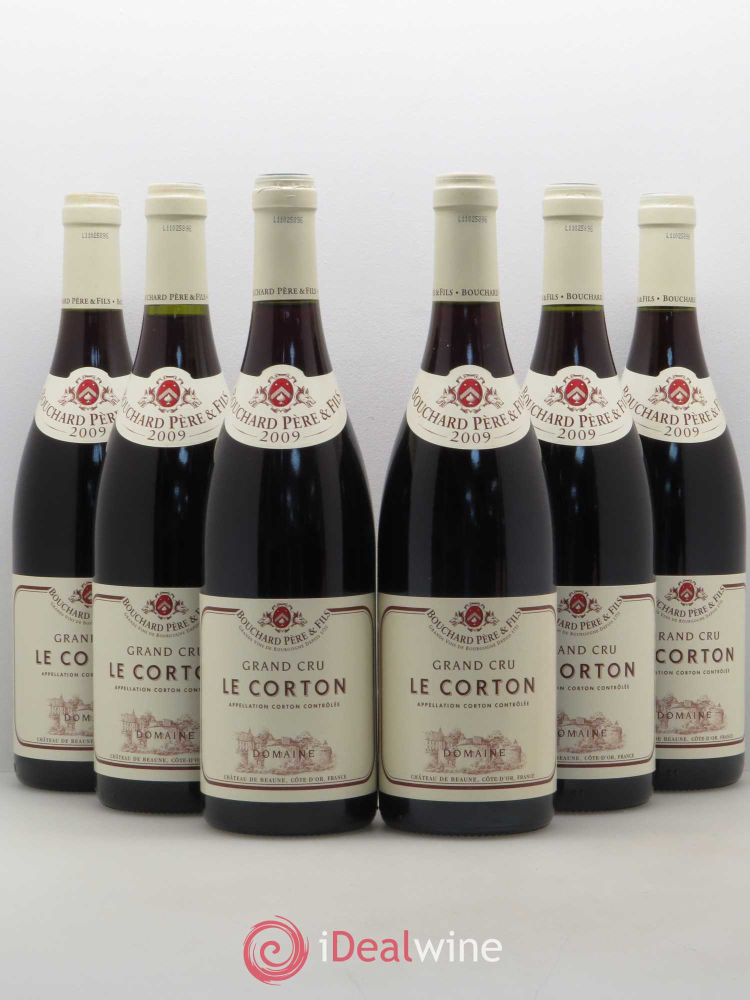 Corton Grand Cru Le Corton Bouchard Père & Fils 2009 - Lot de 6 bouteilles - 0