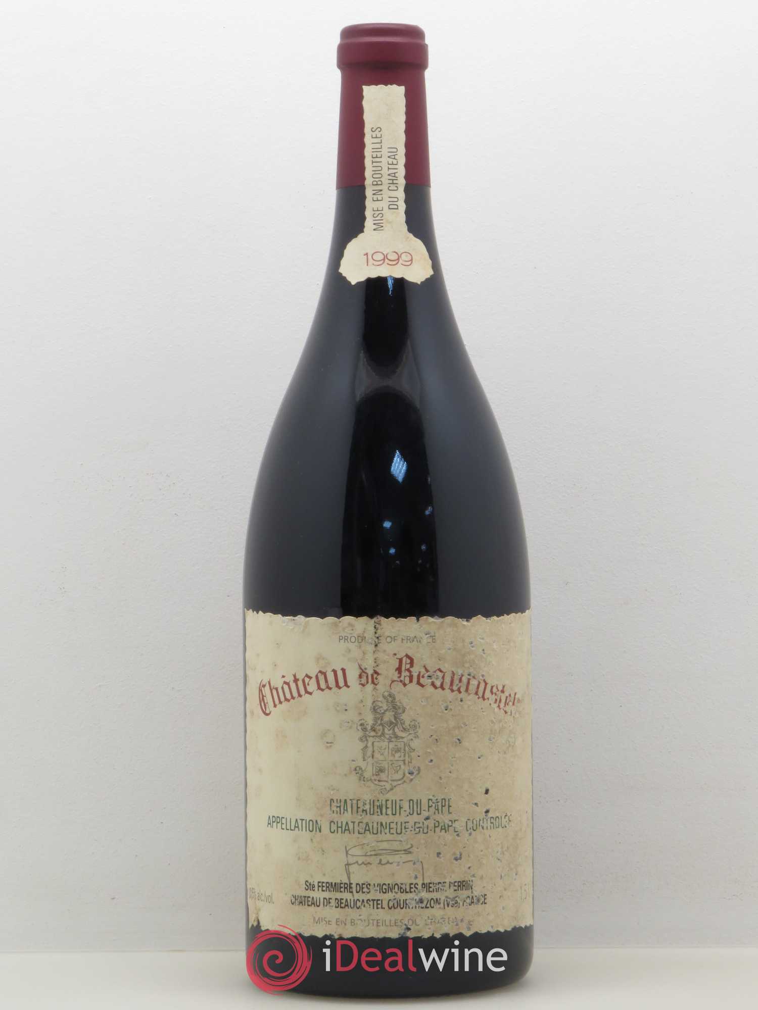 Châteauneuf-du-Pape Château de Beaucastel Famille Perrin 1999 - Posten von 1 Magnum - 0