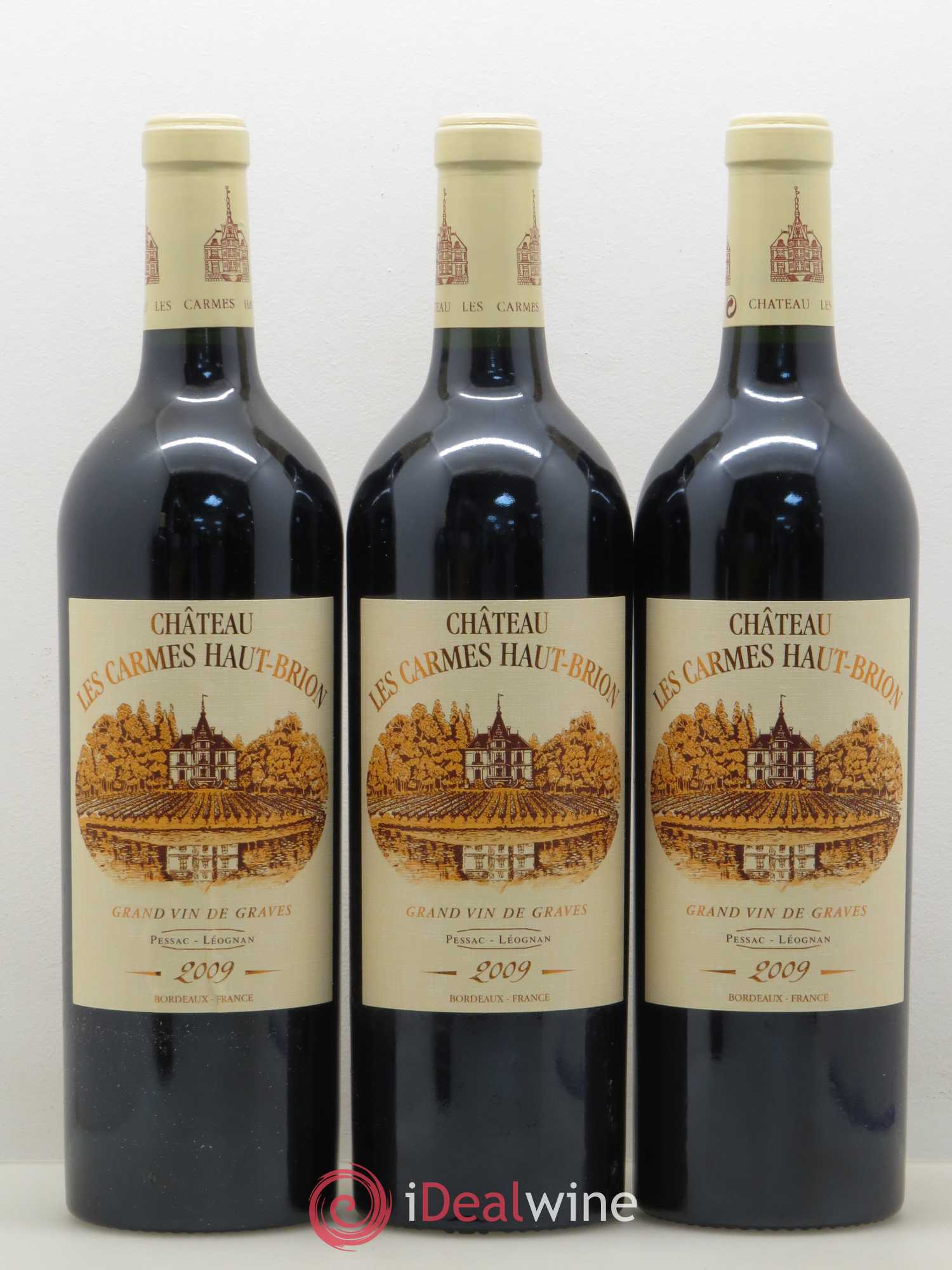 Château Les Carmes Haut-Brion 2009 - Lot de 12 bouteilles - 4