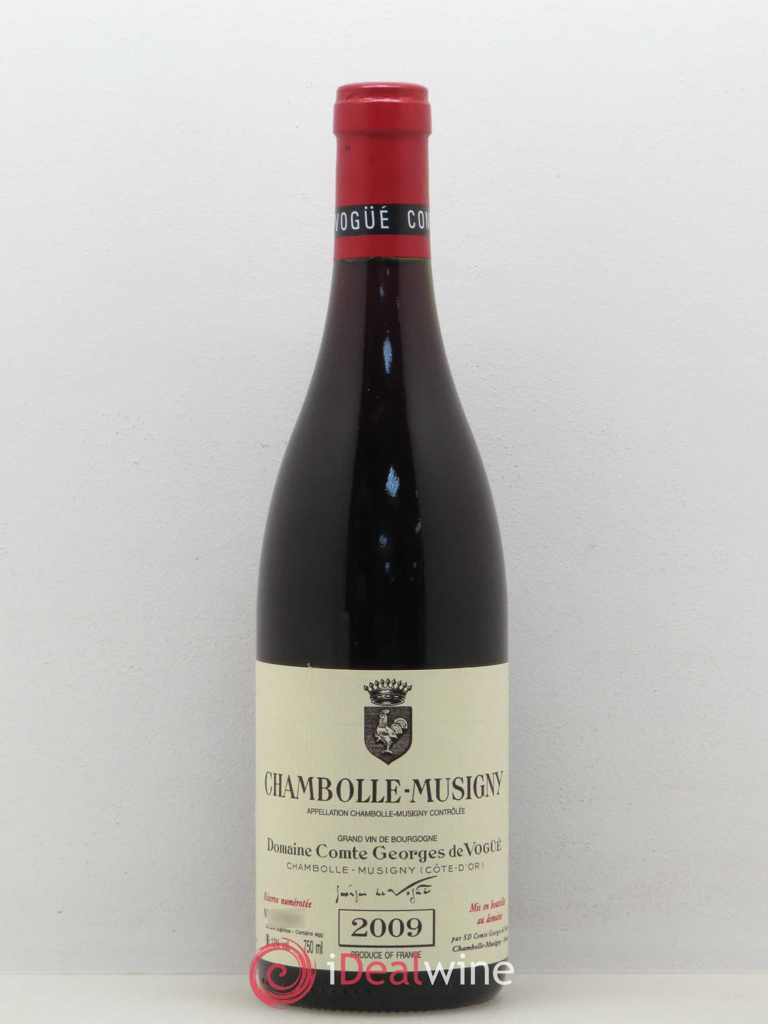Chambolle-Musigny Comte Georges de Vogüé 2009 - Lot de 1 bouteille - 0