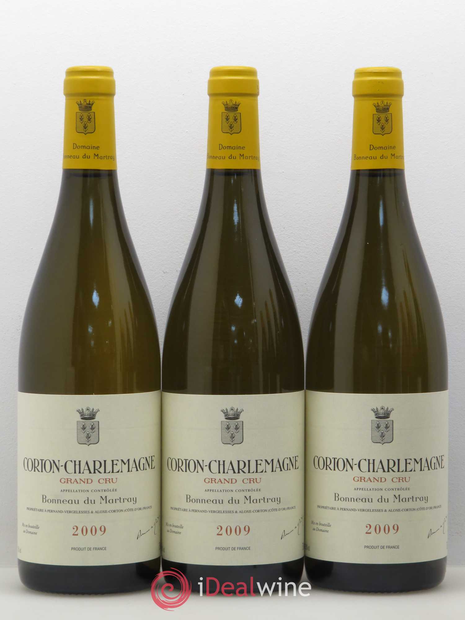 Corton-Charlemagne Grand Cru Bonneau du Martray (Domaine) 2009 - Lot de 6 bouteilles - 1