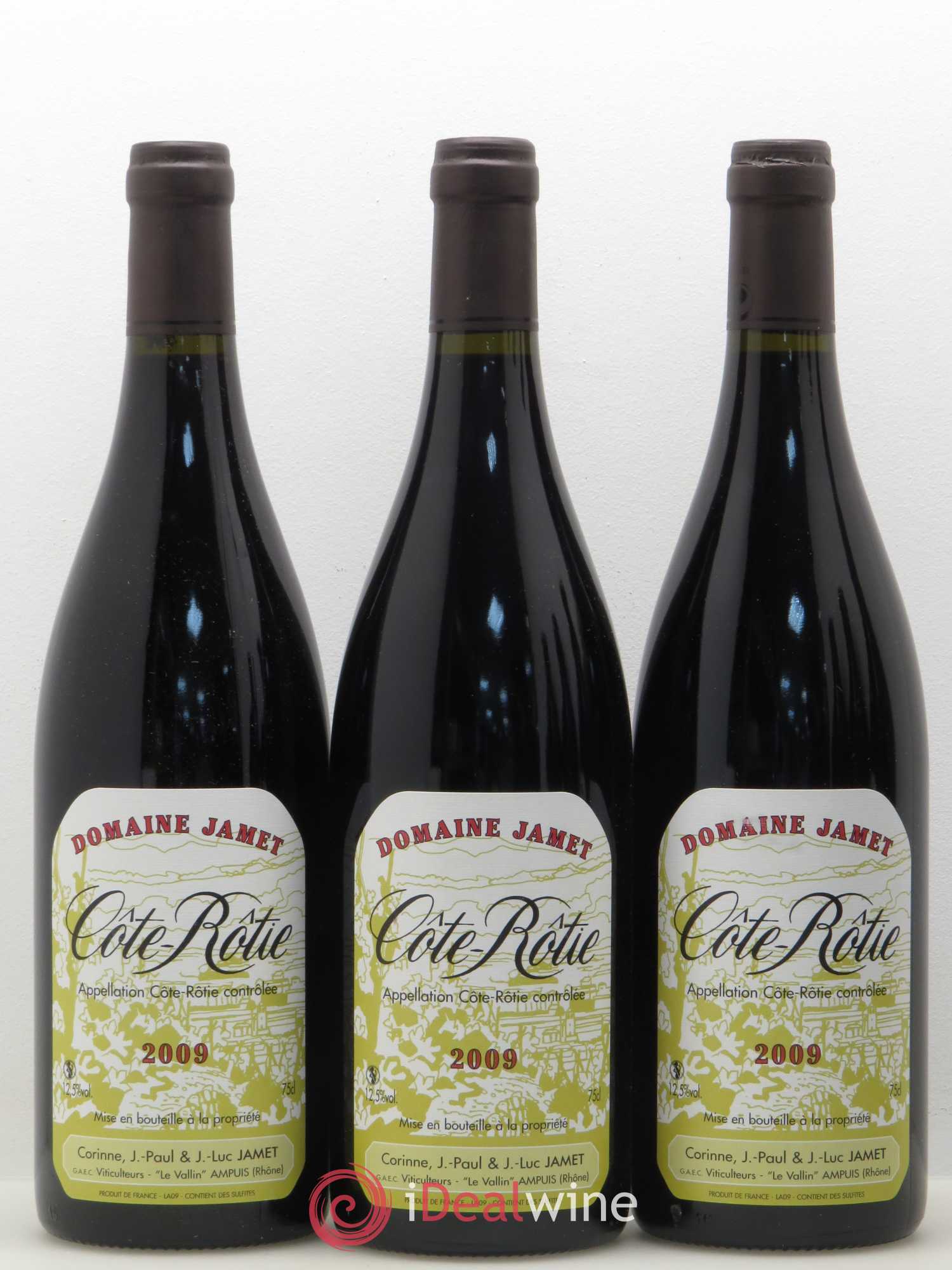 Côte-Rôtie Jamet (Domaine) 2009 - Lot de 6 bouteilles - 1