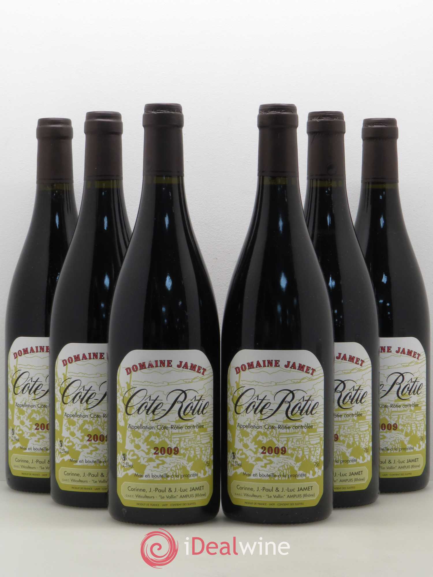 Côte-Rôtie Jamet (Domaine) 2009 - Lot de 6 bouteilles - 0