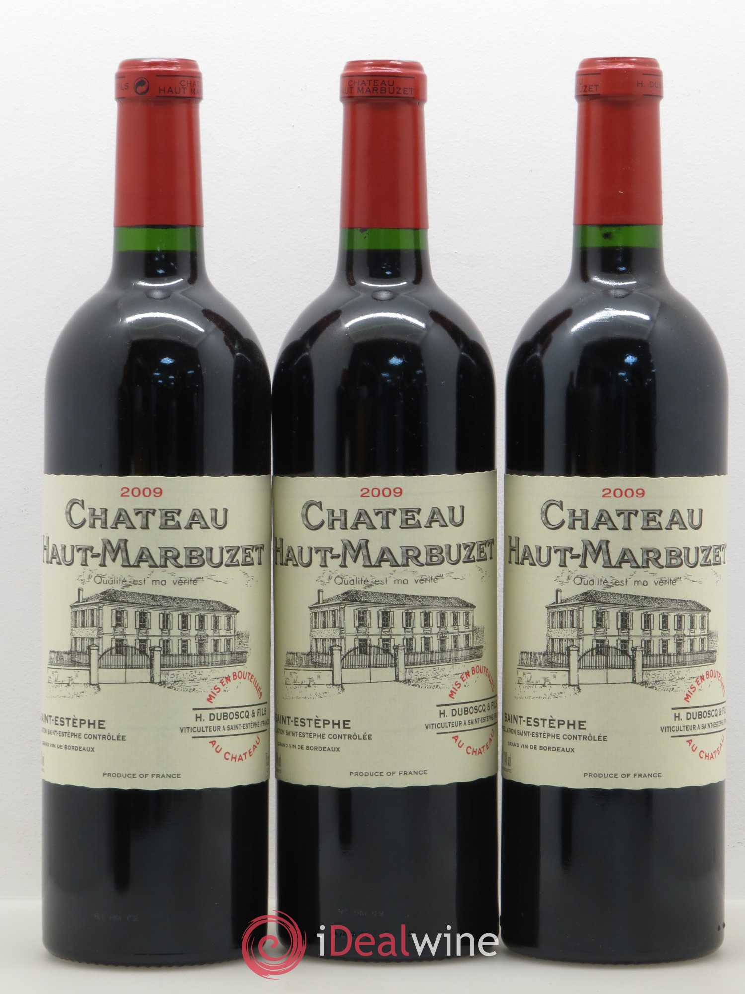 Château Haut Marbuzet 2009 - Lot de 12 bouteilles - 2