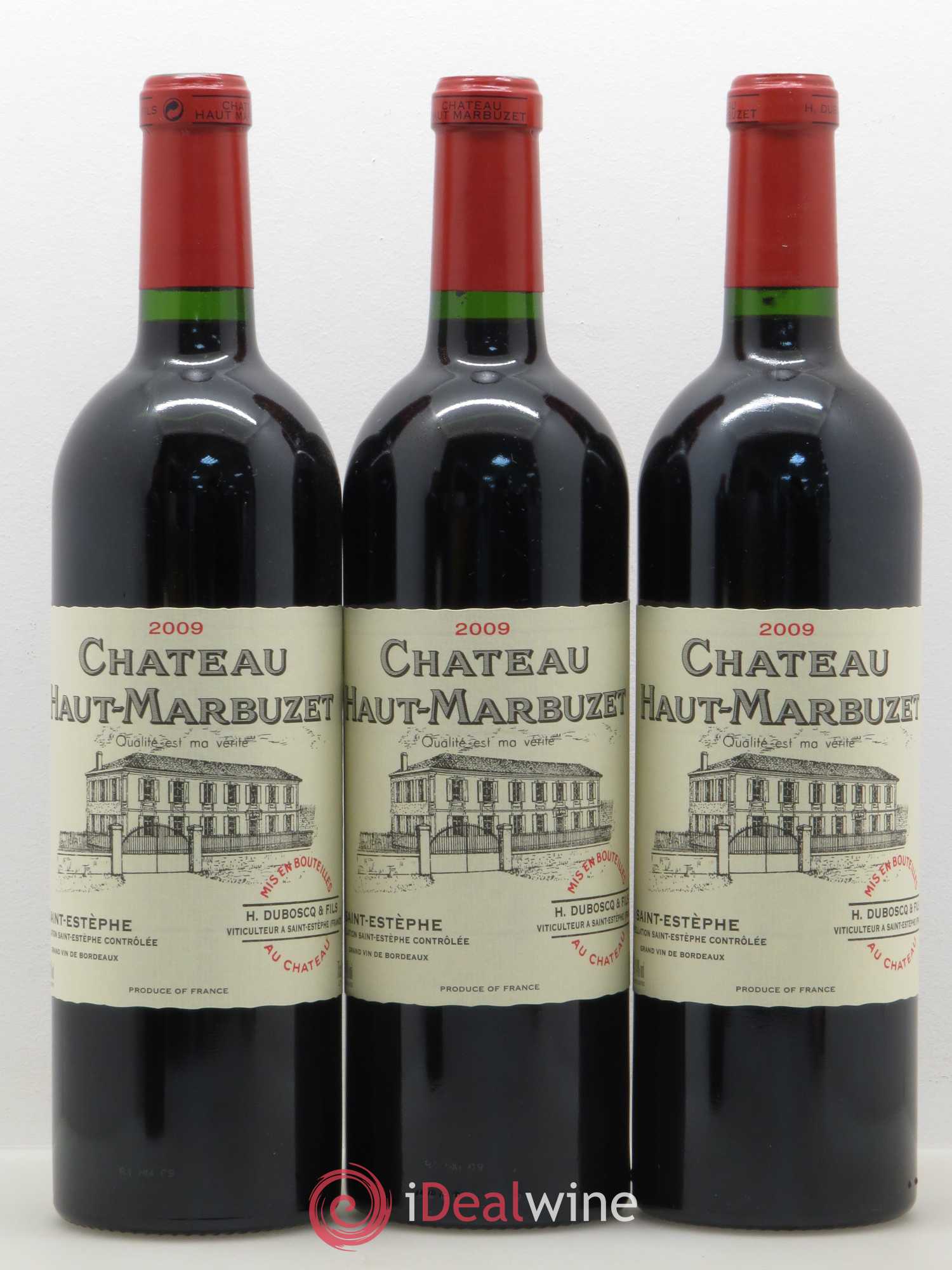 Château Haut Marbuzet 2009 - Lot de 12 bouteilles - 4