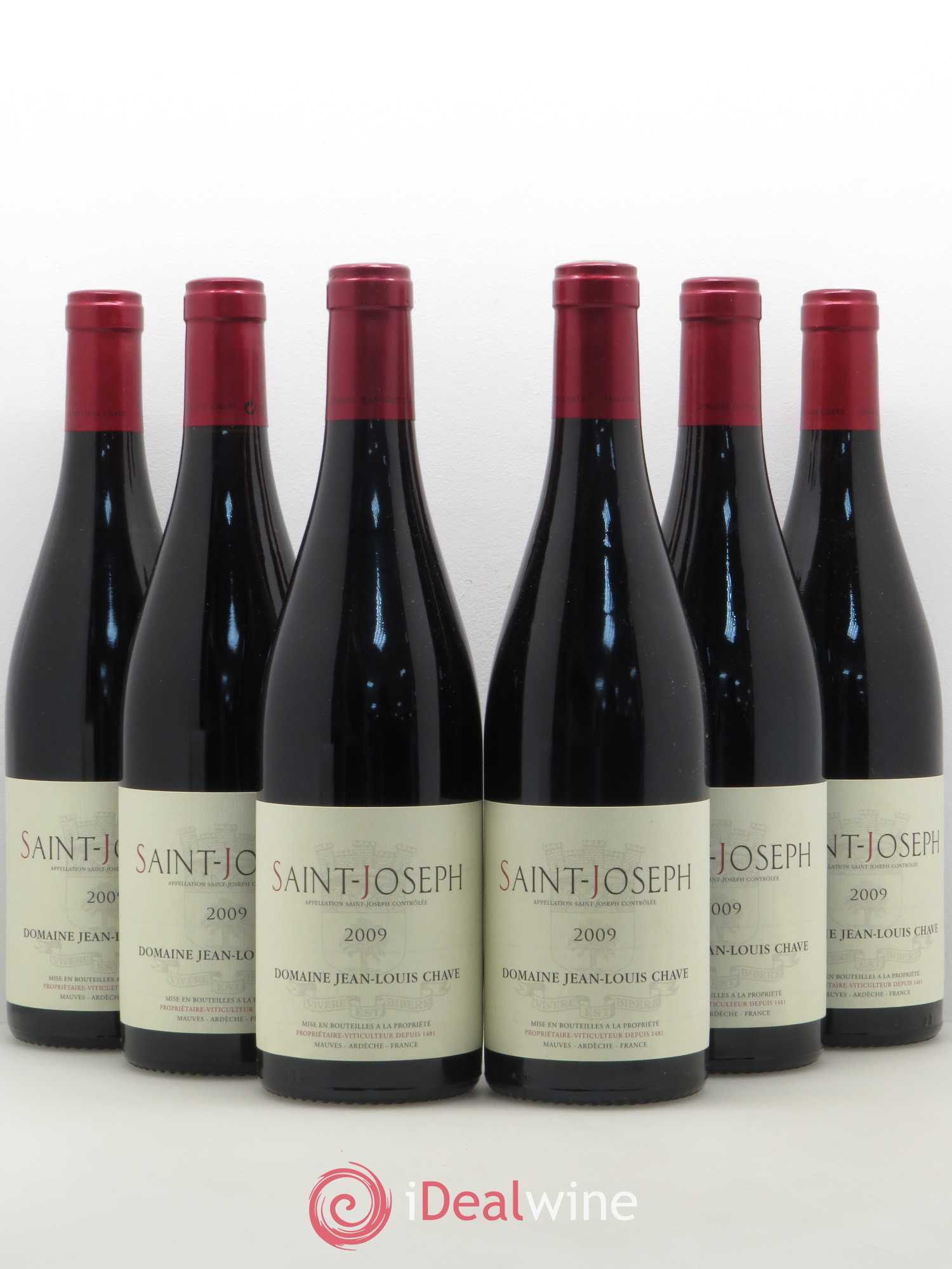 Saint-Joseph Jean-Louis Chave 2009 - Lot de 6 bouteilles - 0