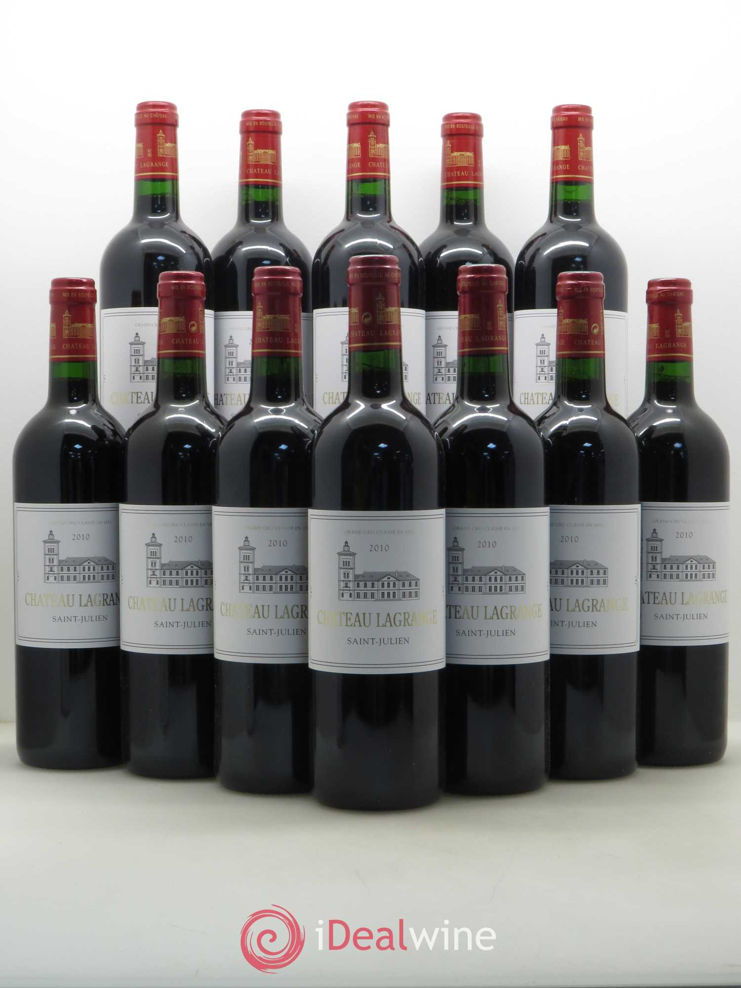 Château Lagrange 3ème Grand Cru Classé 2010 - Lot de 12 bouteilles - 0