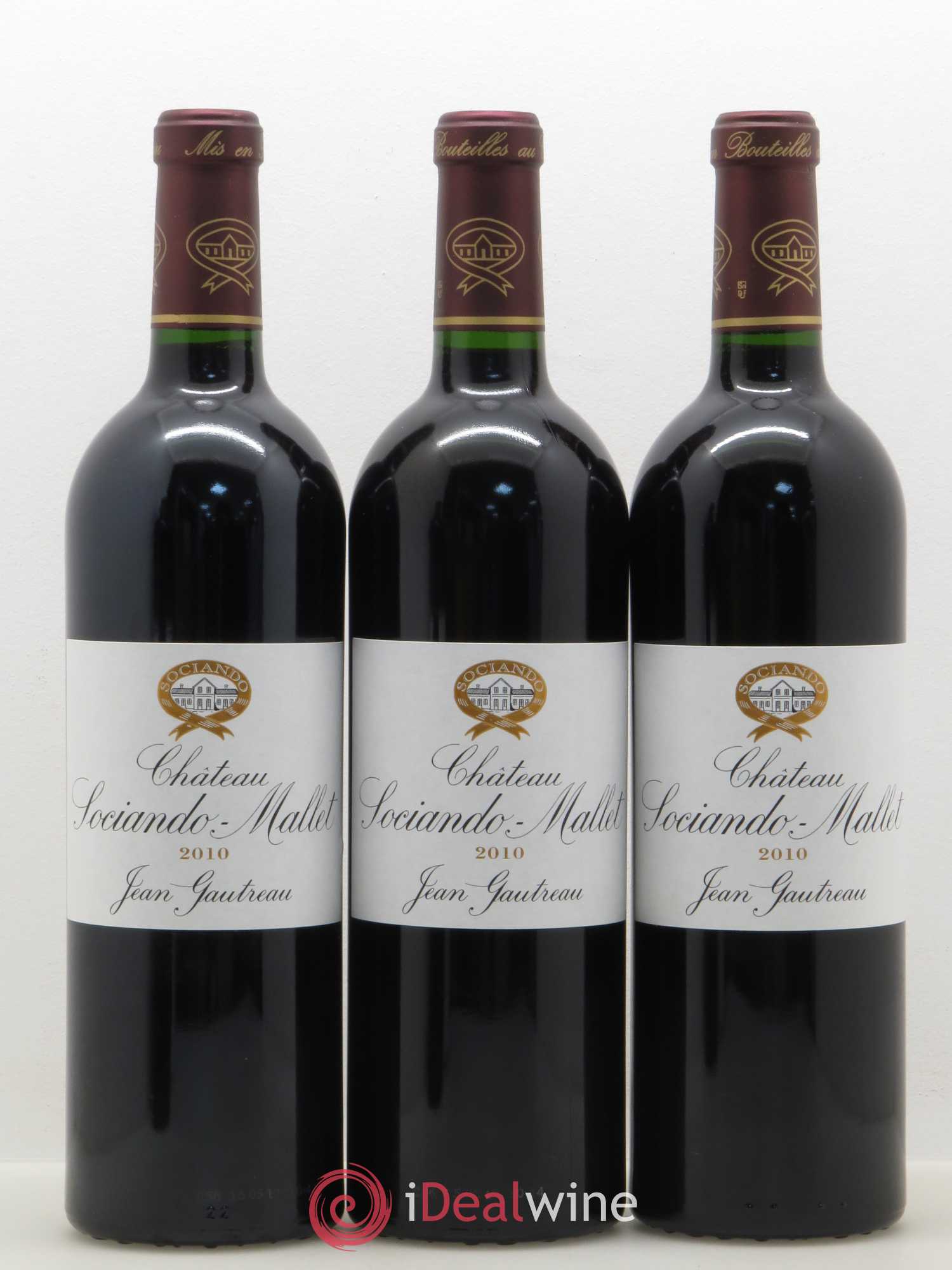 Château Sociando Mallet 2010 - Lot de 12 bouteilles - 3