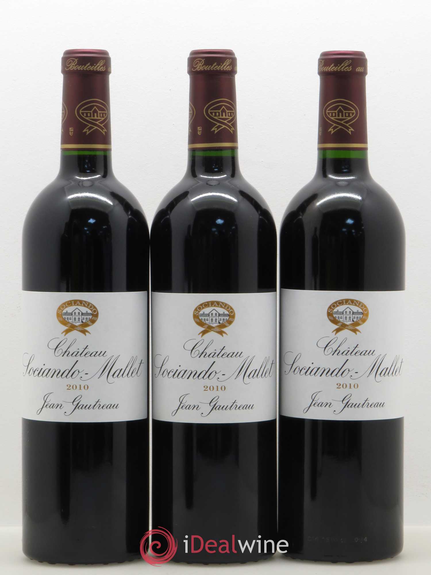 Château Sociando Mallet 2010 - Lot de 12 bouteilles - 4
