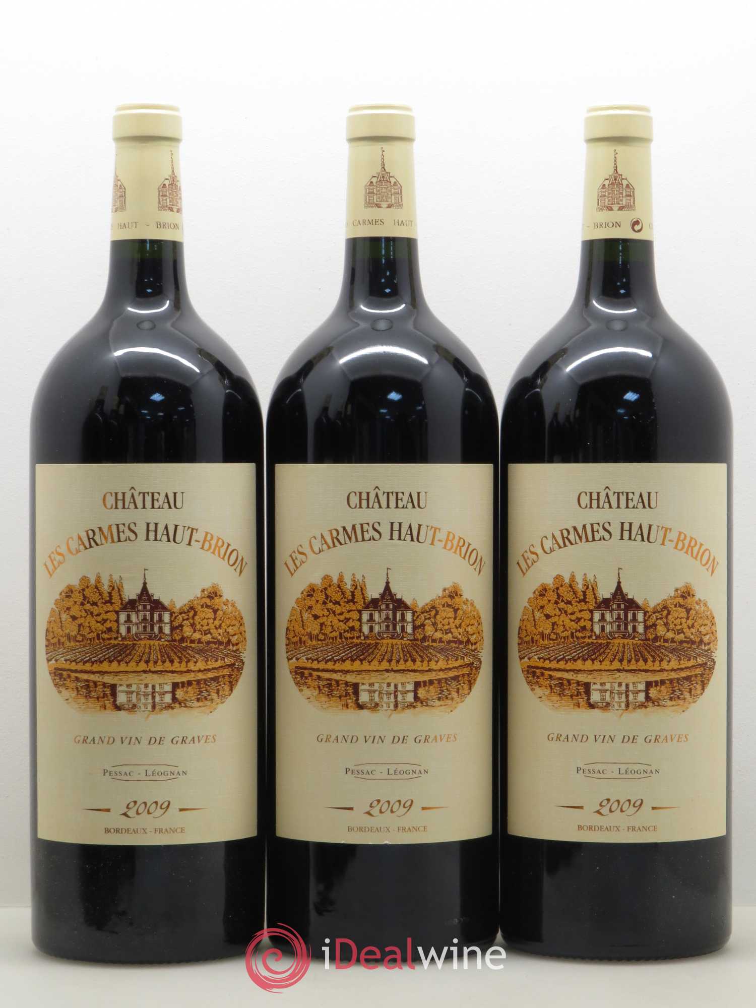 Château Les Carmes Haut-Brion 2009 - Lot de 6 magnums - 2