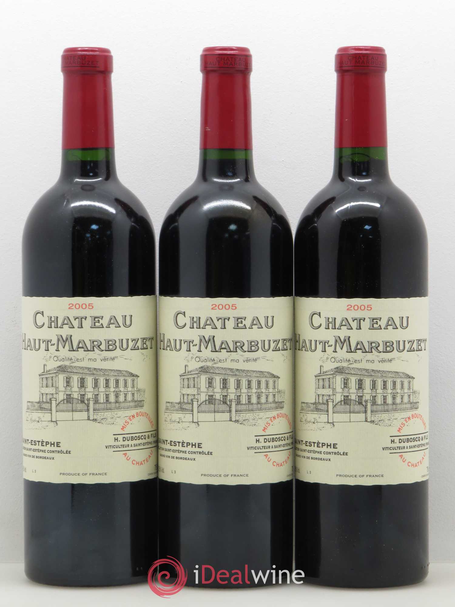 Château Haut Marbuzet 2005 - Lot de 12 bouteilles - 3