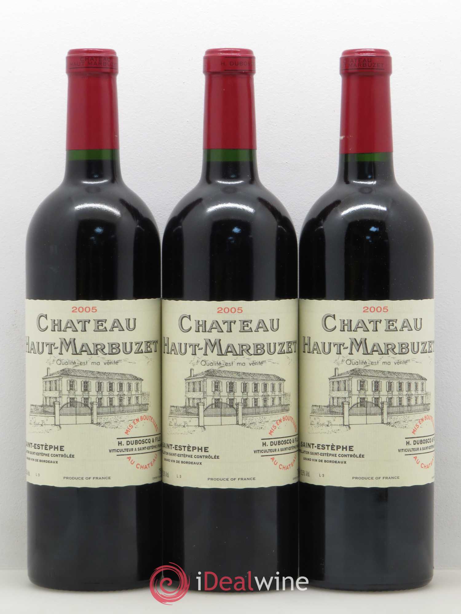 Château Haut Marbuzet 2005 - Lot de 12 bouteilles - 4