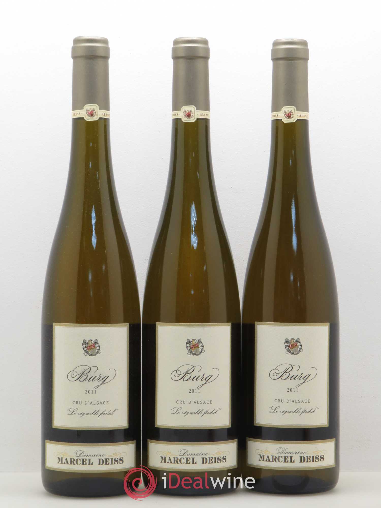 Alsace Burg Marcel Deiss (Domaine) 2011 - Lot de 3 bouteilles - 0