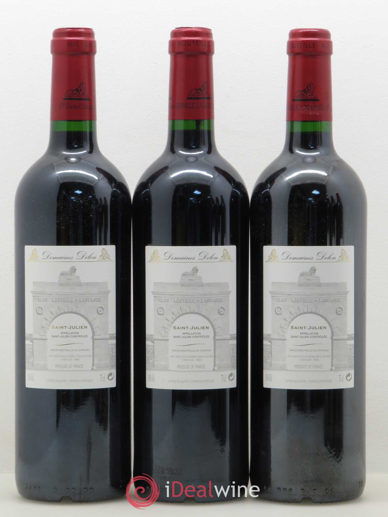 Château Léoville Las Cases 2ème Grand Cru Classé 2005 - Lot de 6 bouteilles - 2