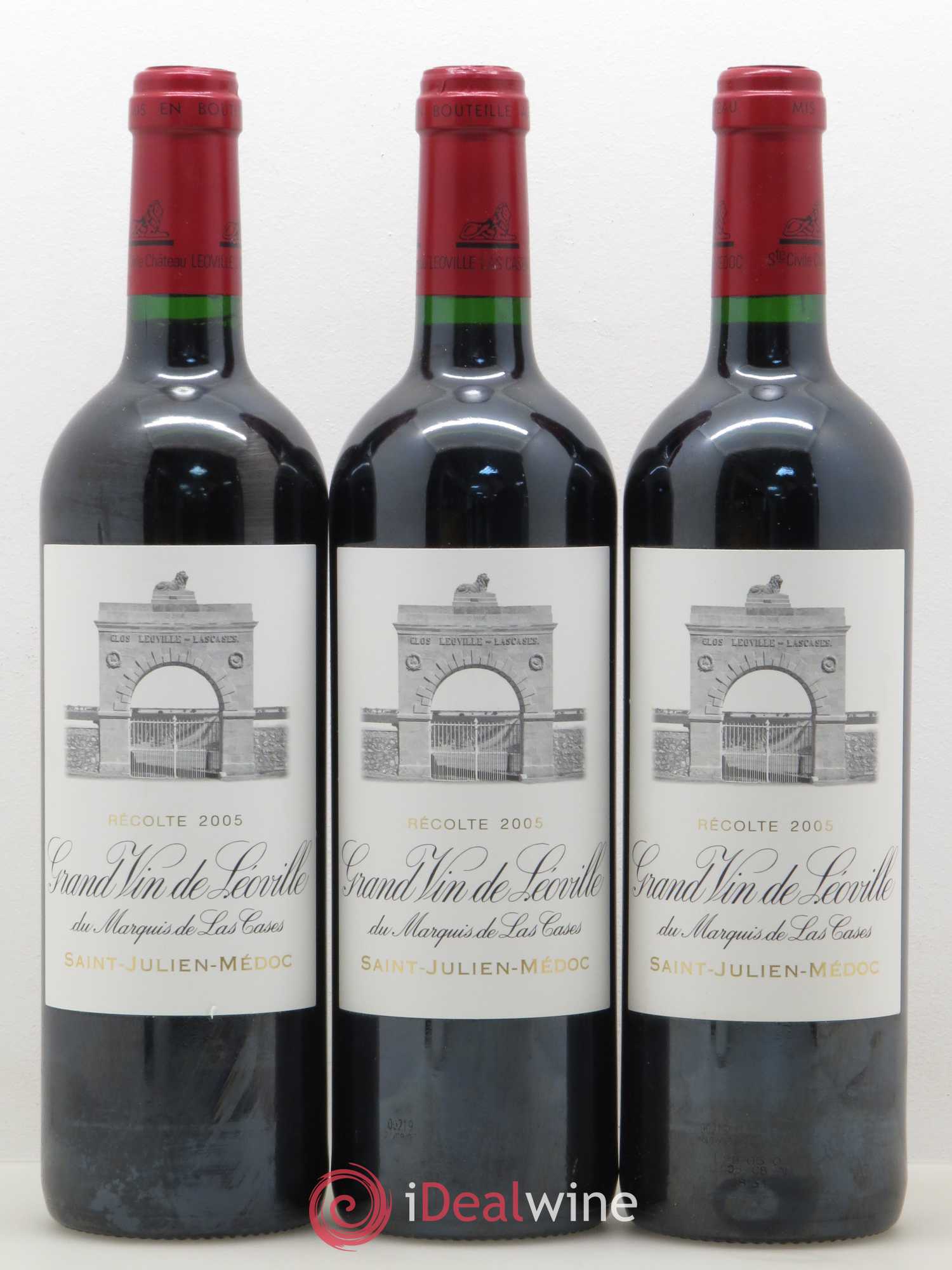 Château Léoville Las Cases 2ème Grand Cru Classé 2005 - Lot de 6 bouteilles - 3