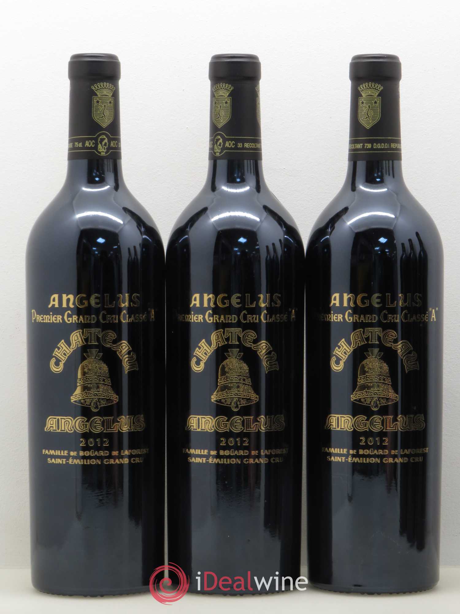 Château Angélus 1er Grand Cru Classé A 2012 - Lot de 6 bouteilles - 1