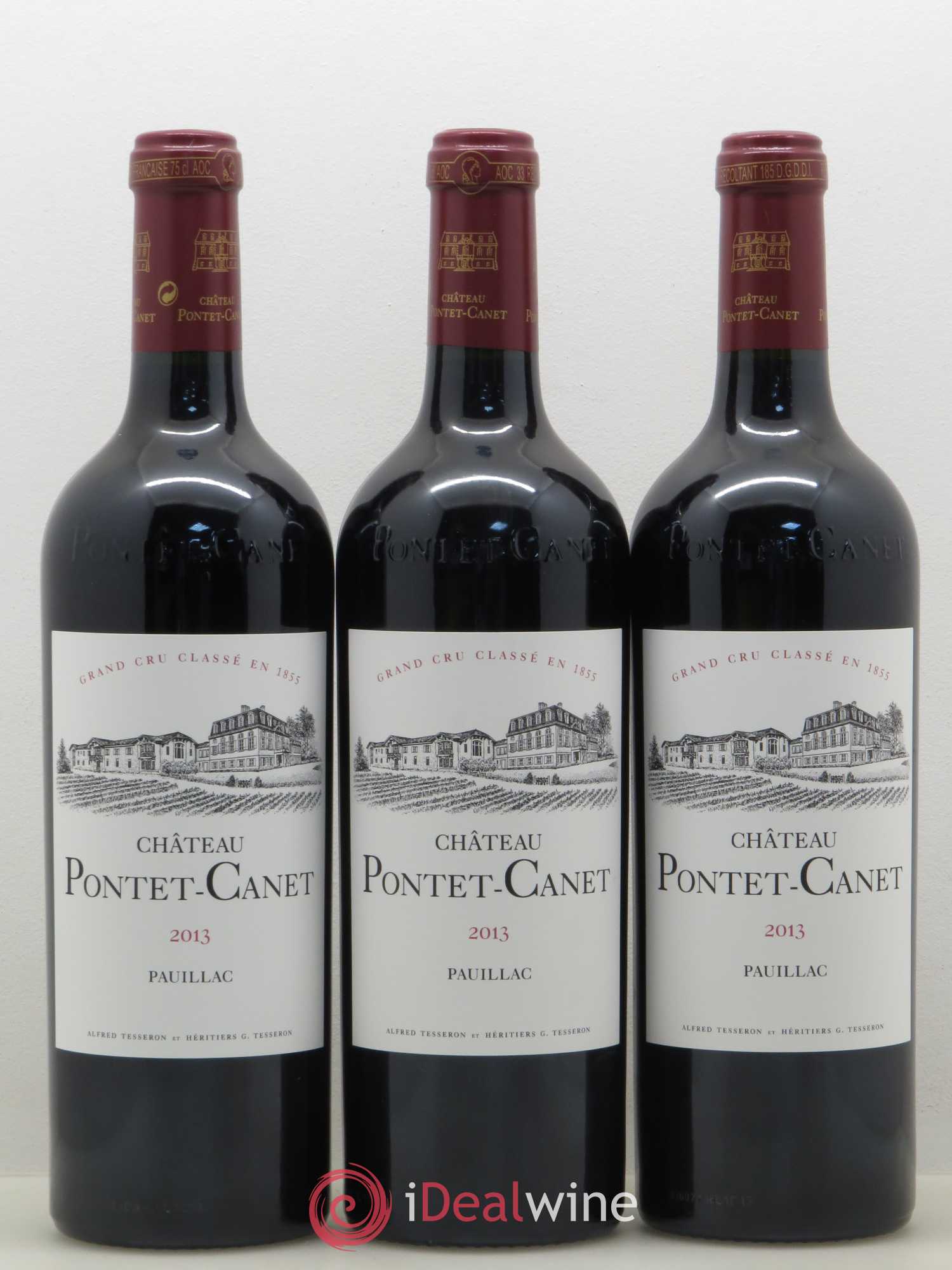 Château Pontet Canet 5ème Grand Cru Classé 2013 - Lot de 12 bouteilles - 2