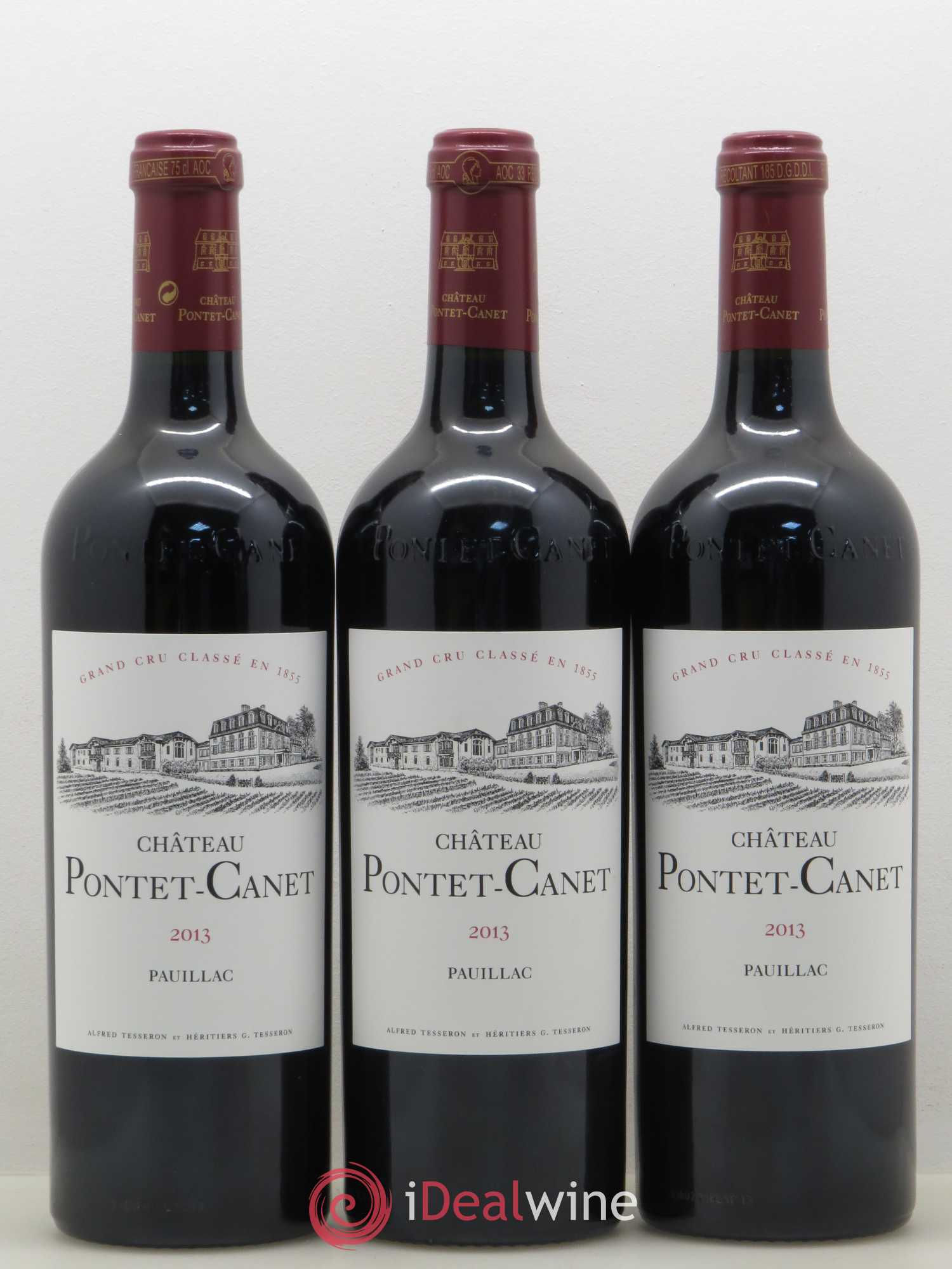 Château Pontet Canet 5ème Grand Cru Classé 2013 - Lot de 12 bouteilles - 3