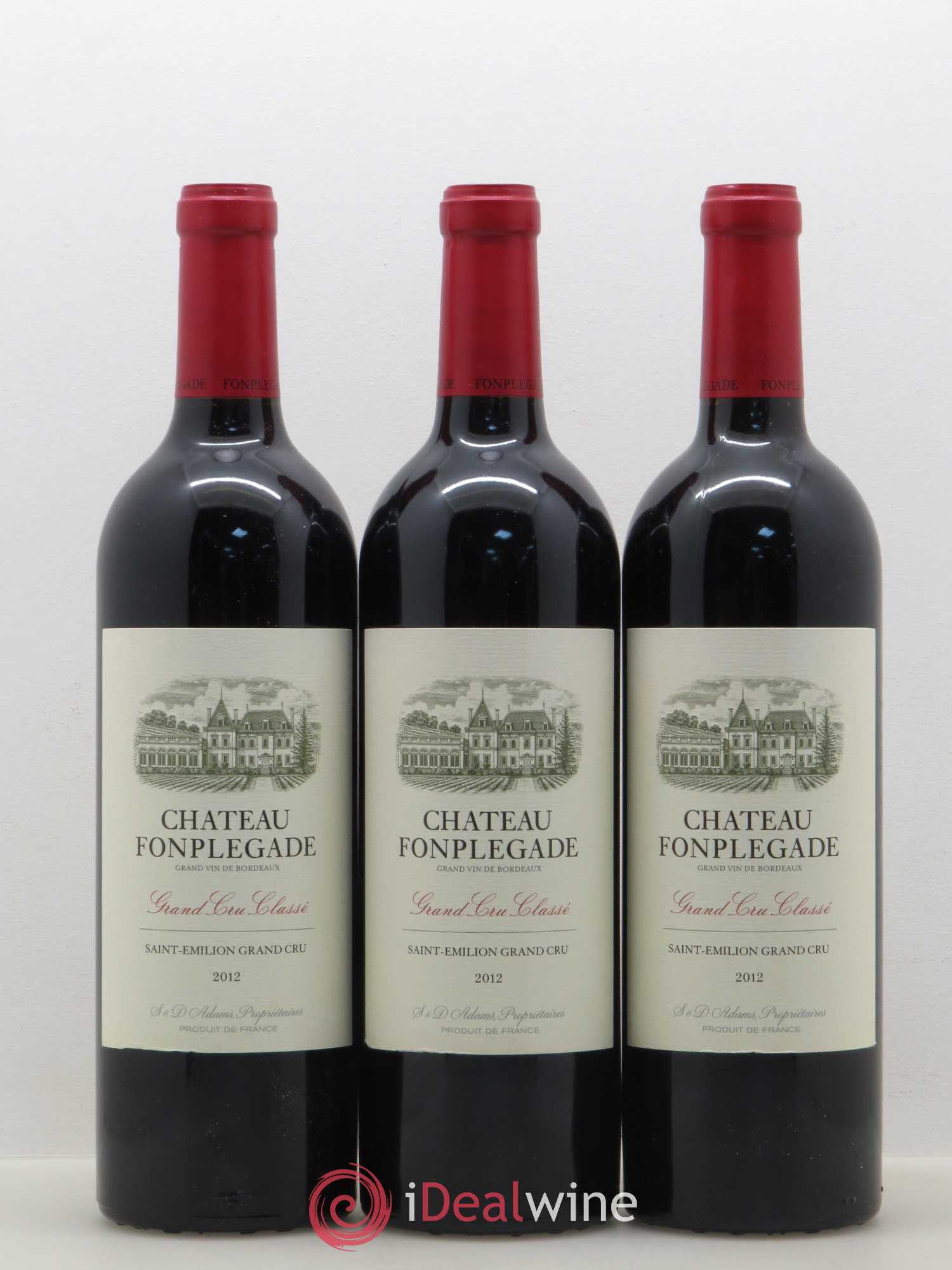 Château Fonplegade Grand Cru Classé 2012 - Lot de 12 bouteilles - 2