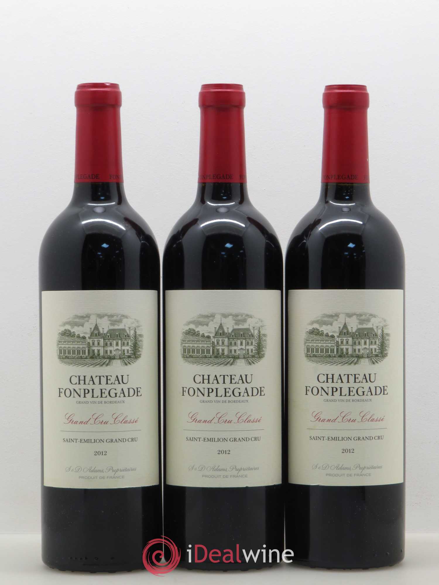 Château Fonplegade Grand Cru Classé 2012 - Lot de 12 bouteilles - 3